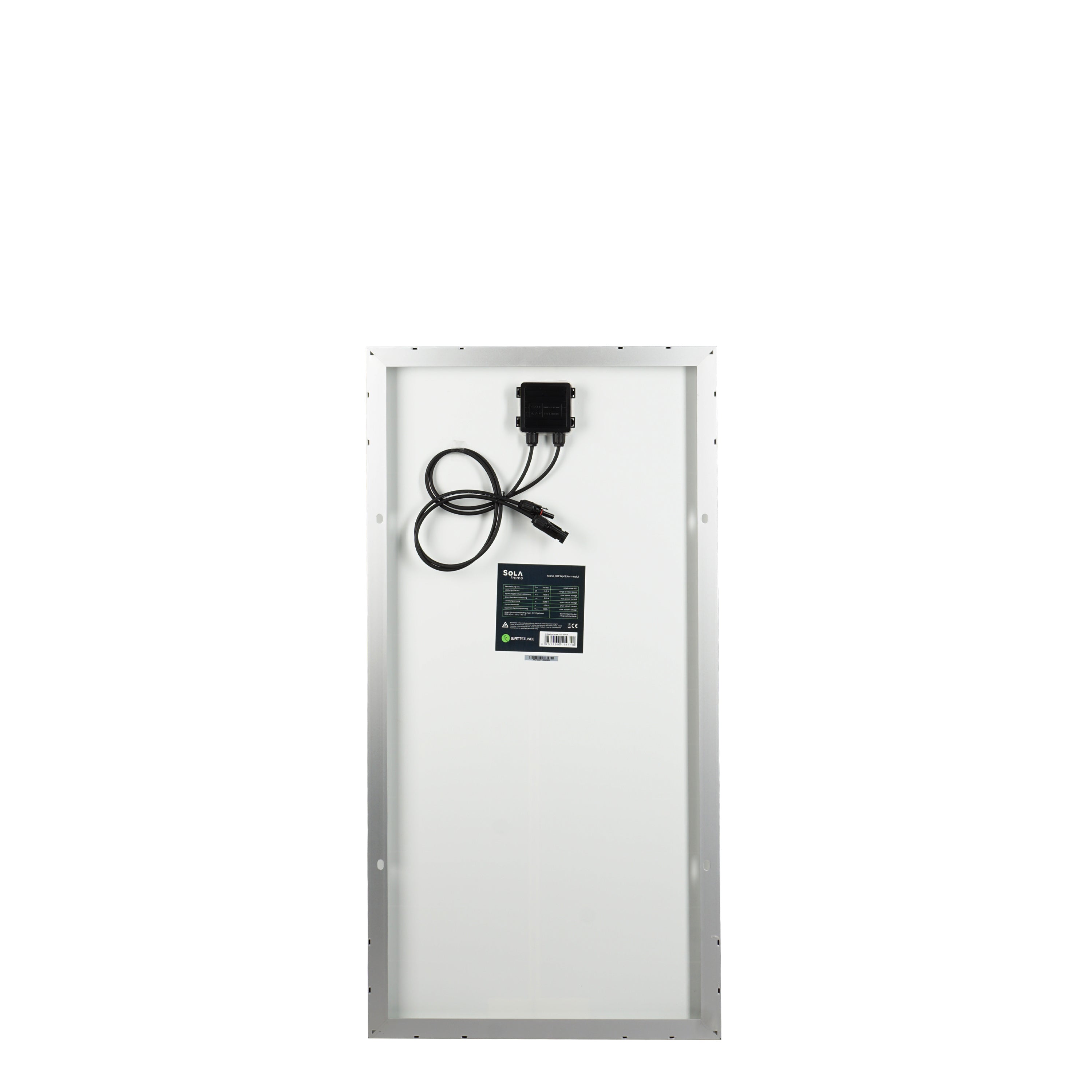 WATTSTUNDE® SOLA Frame Mono 100Wp