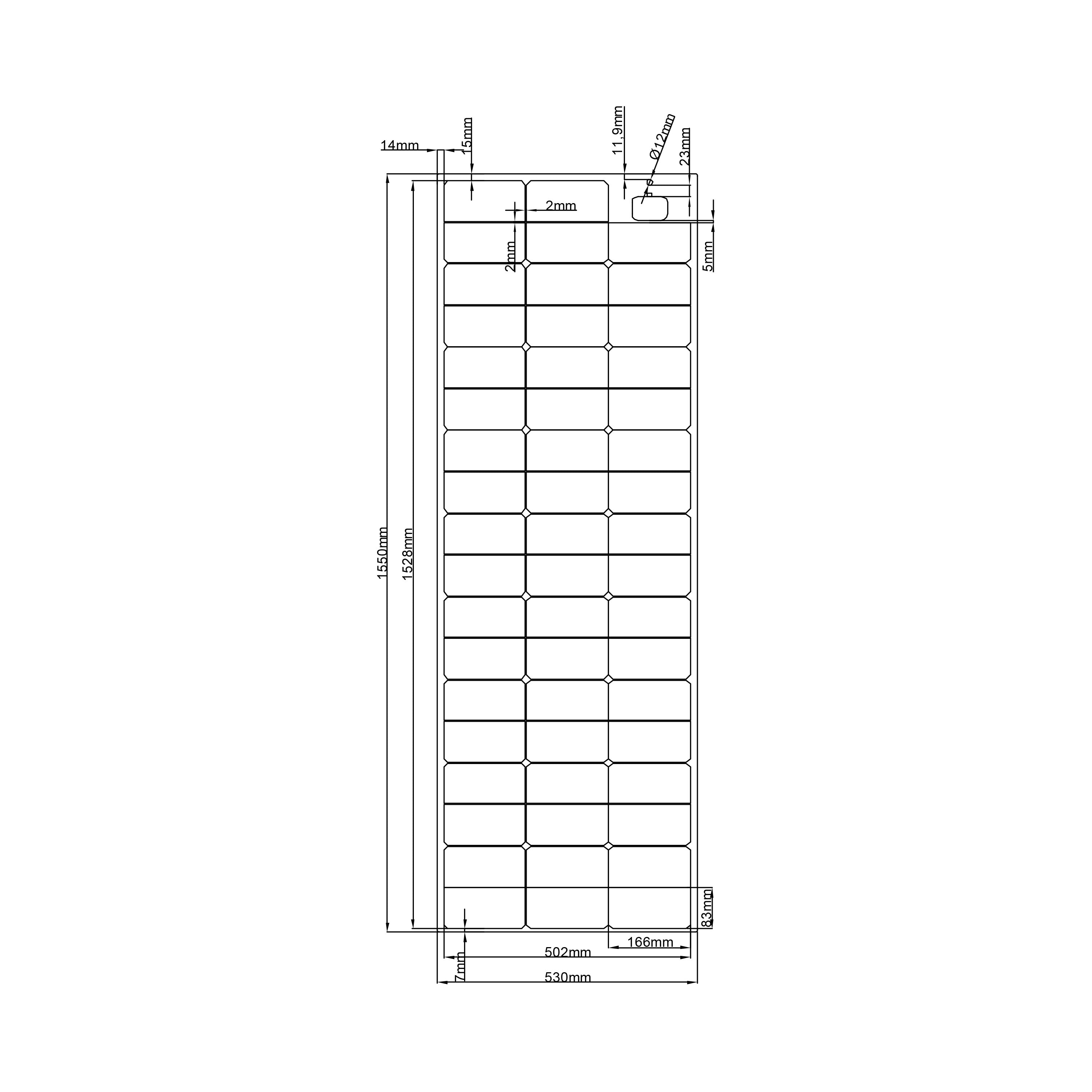 WATTSTUNDE® SOLA Flex Daylight 160 Wp