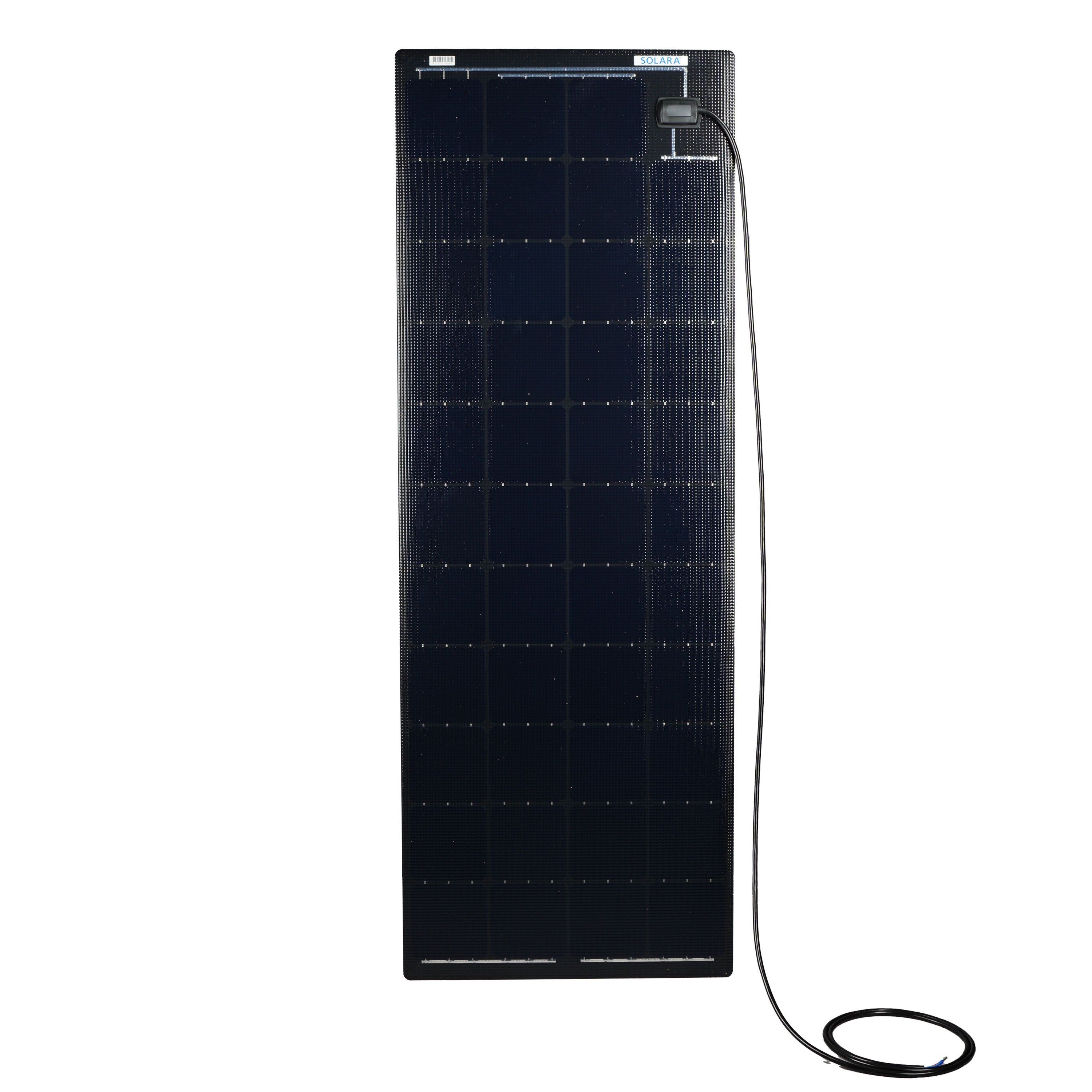 SOLARA Power M-Series S705M43 Marine160Wp Cable outlet front