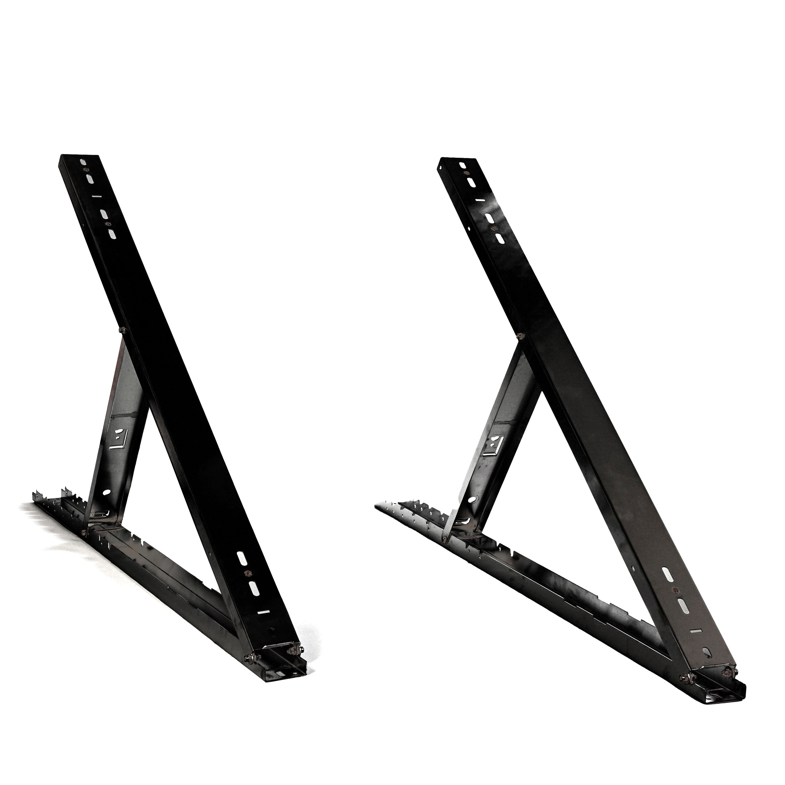 WATTSTUNDE® flat roof solar module mount HST120 black