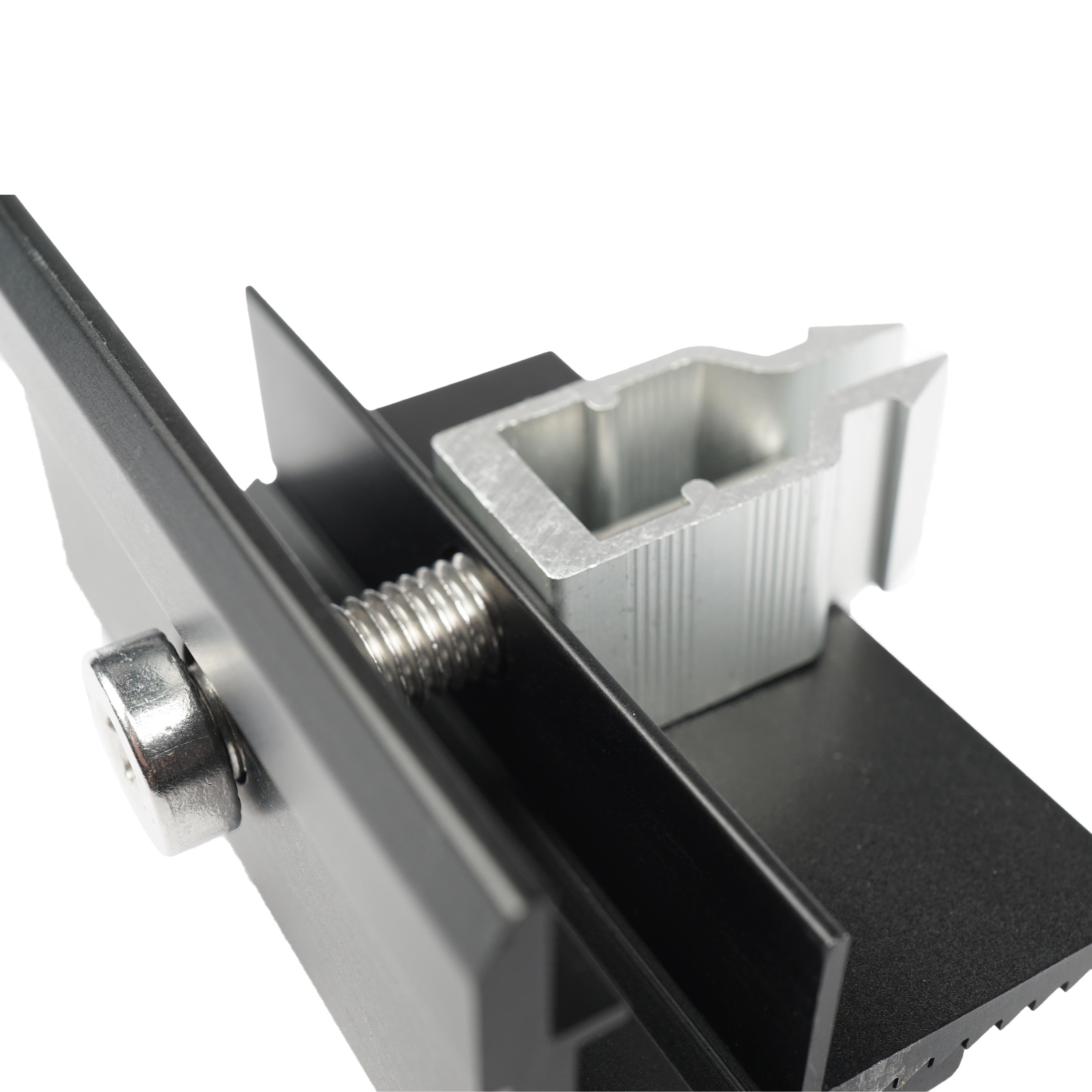WATTSTUNDE® Hausdachhalterung Endklemmen + Kappen