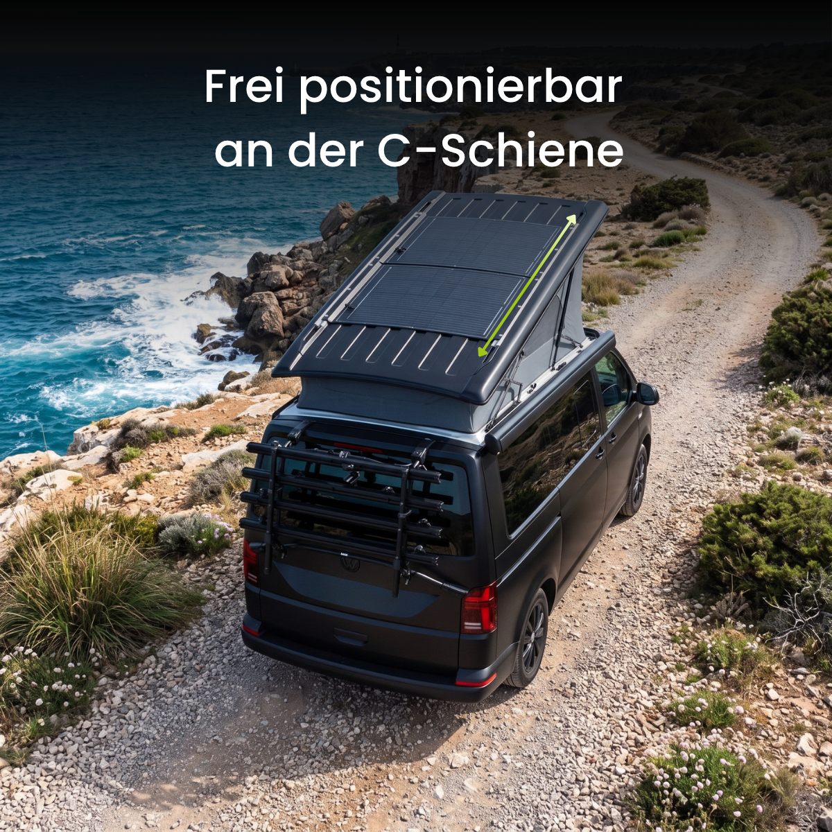 WATTSTUNDE® SOLA Flex Halteplatte - passend für VW California T5/T6/T6.1