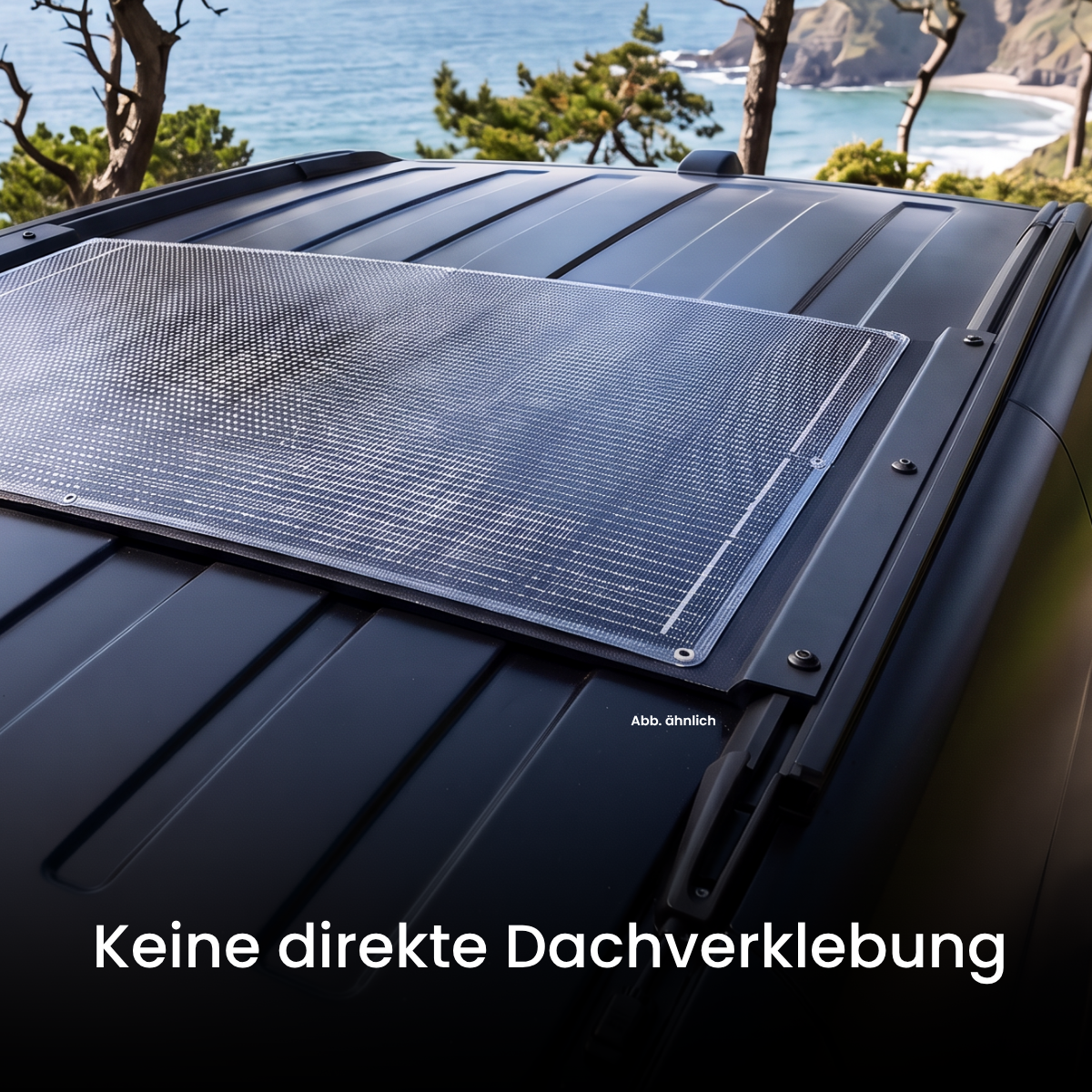WATTSTUNDE® SOLA Flex Halteplatte - passend für VW California T5/T6/T6.1