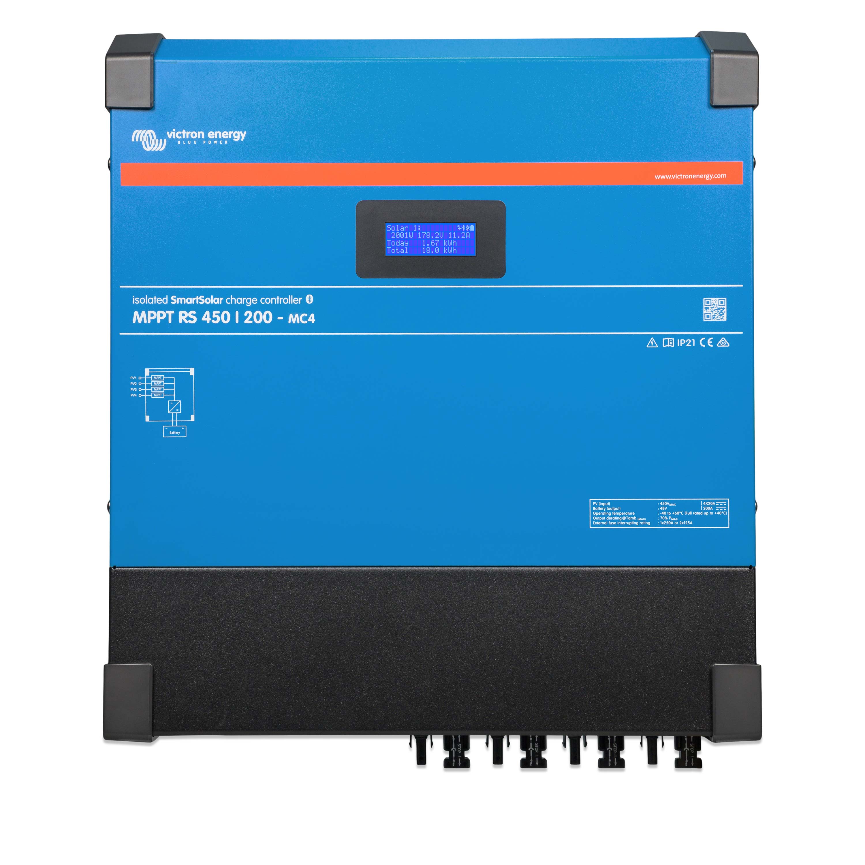 Victron SmartSolar MPPT RS 450/200-MC4