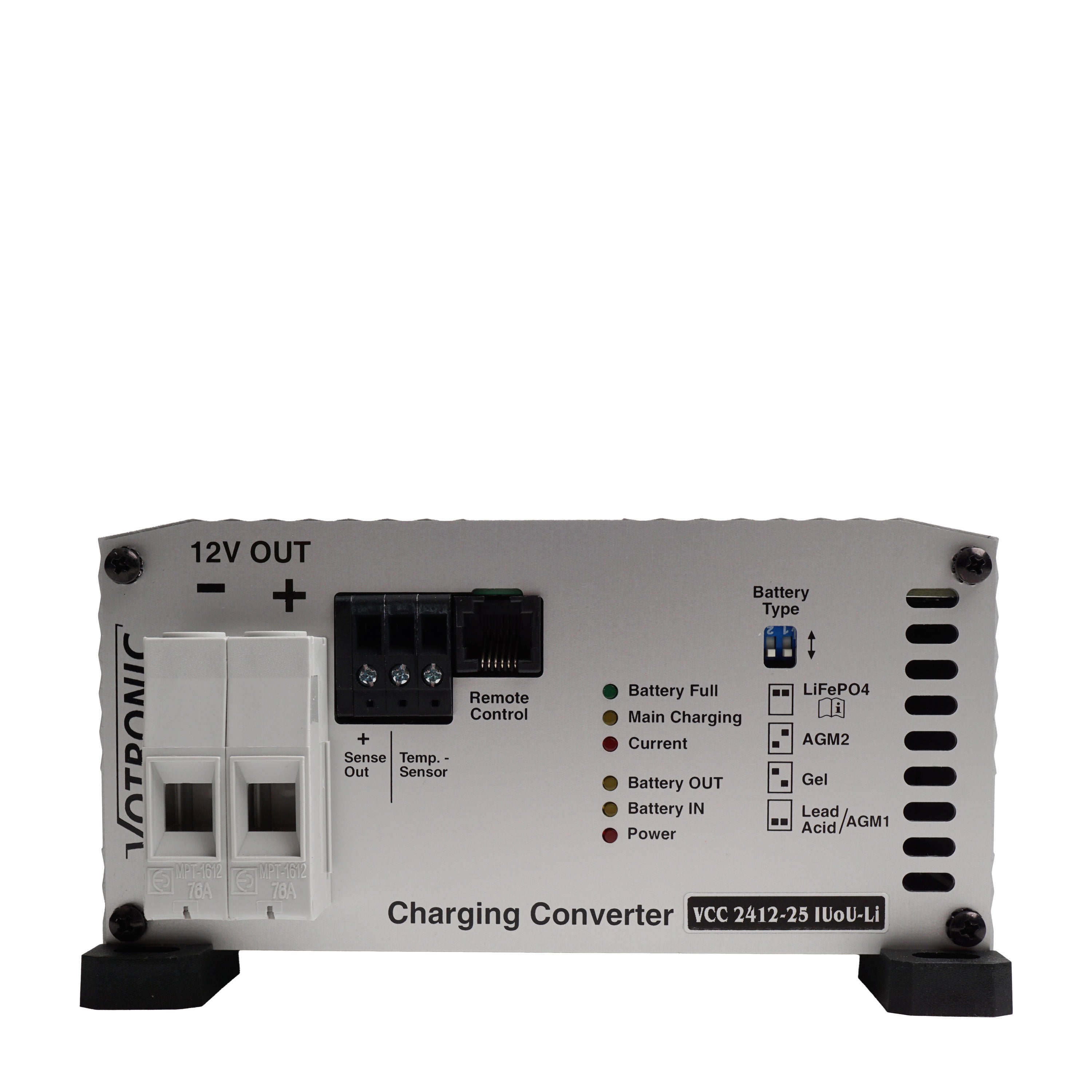 Votronic charging converter/charging booster VCC 2412-25 IUoU-Li - 3304