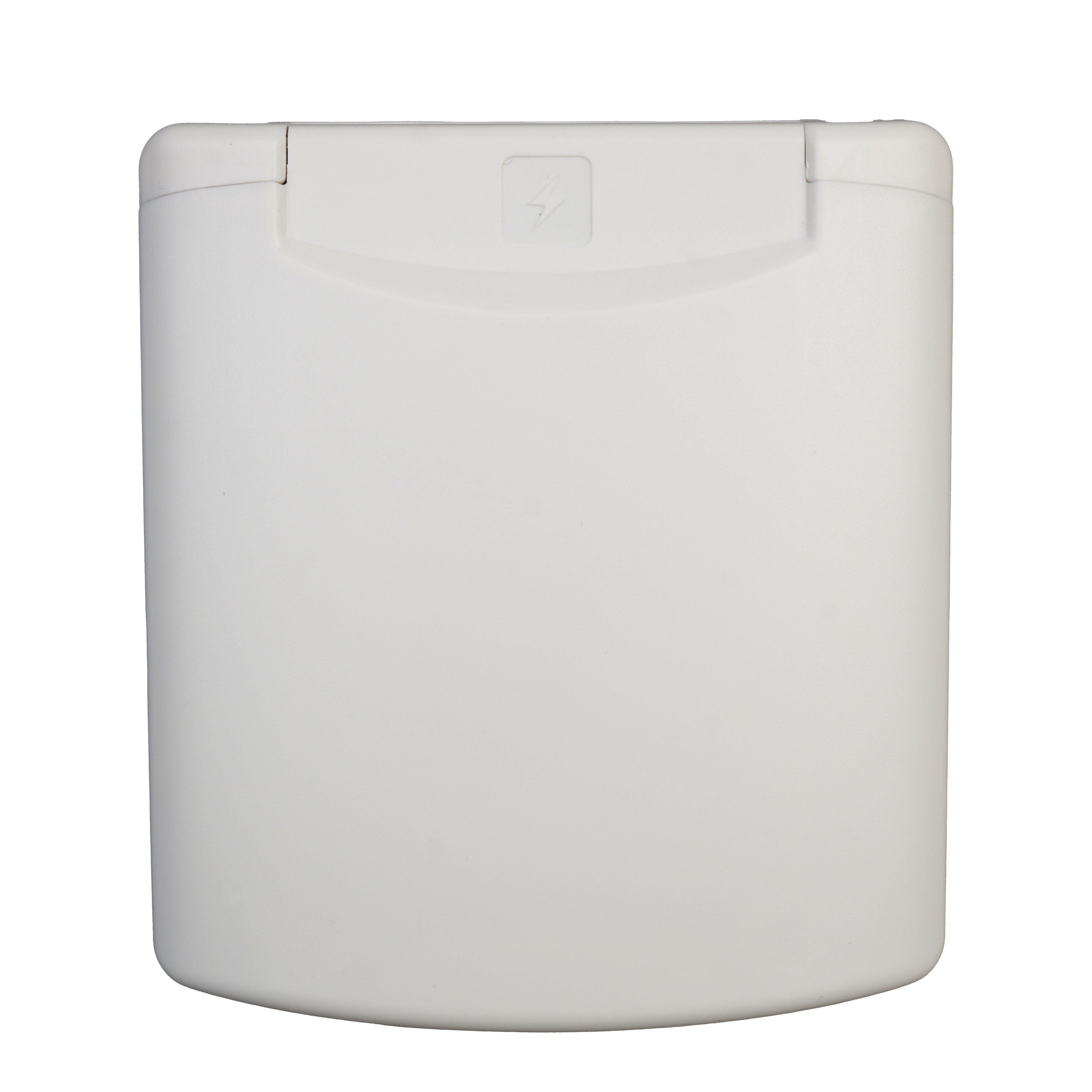 WATTSTUNDE® CEE built-in socket white with magnetic flap, 16A