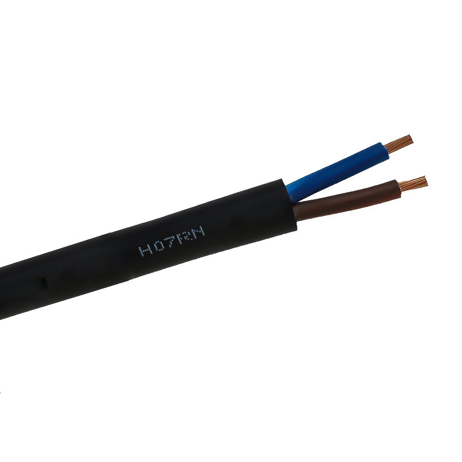 Helukabel H07RN-F schwarz 2 x 4 mm² als lfm Meter
