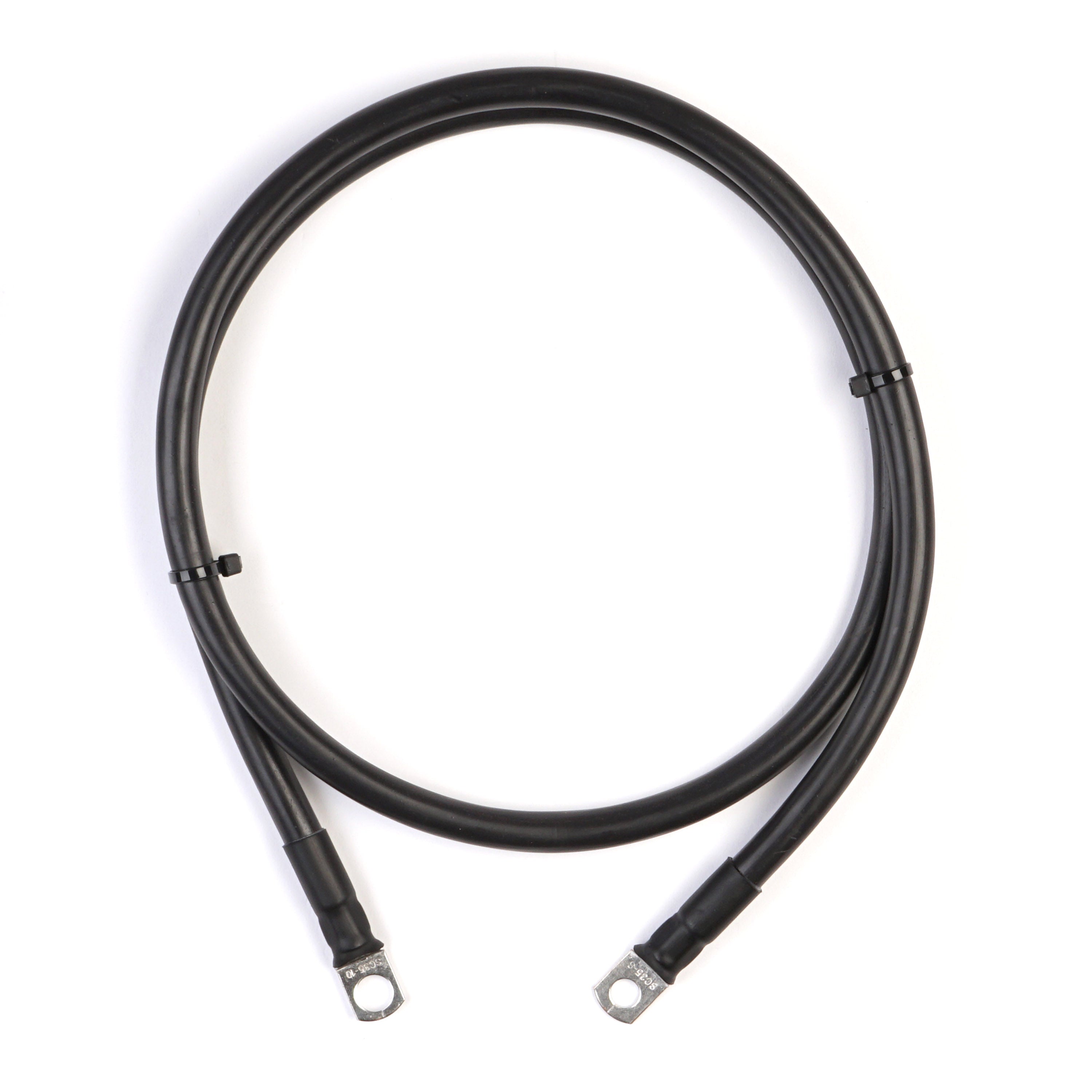 WATTSTUNDE® Battery Cable 35 mm² M8/M10 130 cm Black