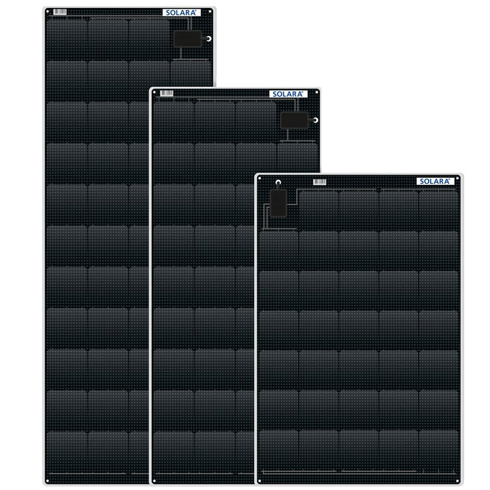 SOLARA Power M-Serie - S515M31/S Marine115Wp Kabelausgang auf der Rückseite