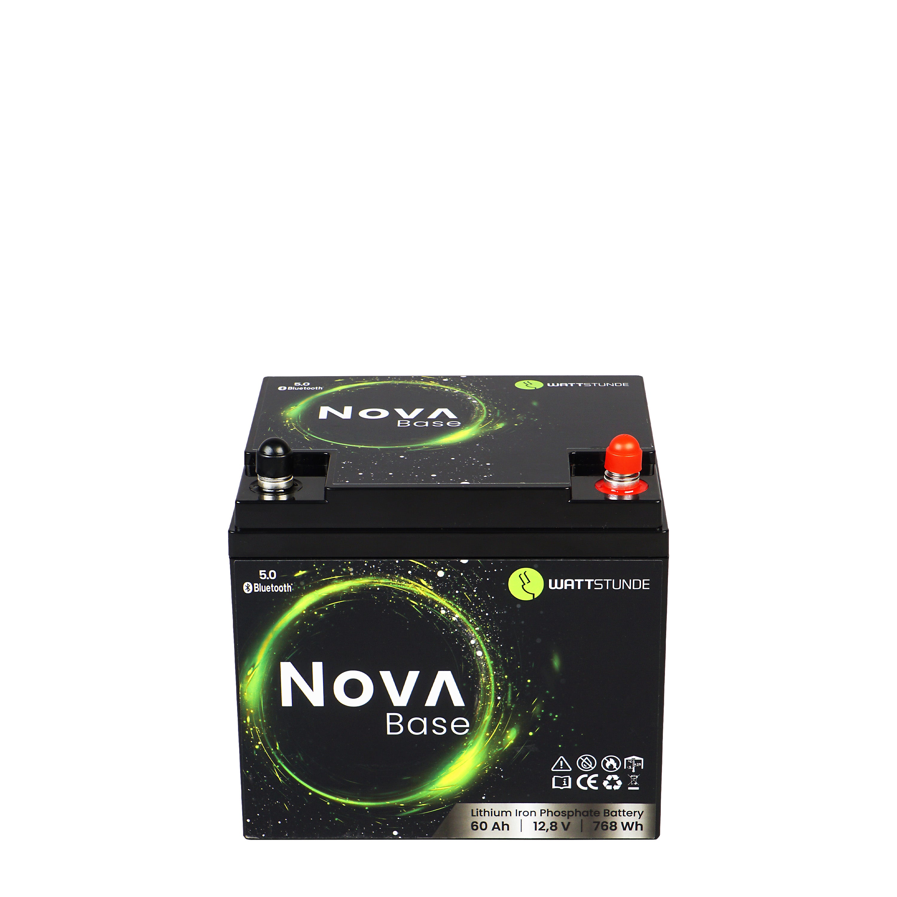 WATTSTUNDE® NOVA Base 60Ah LiFePO4 battery
