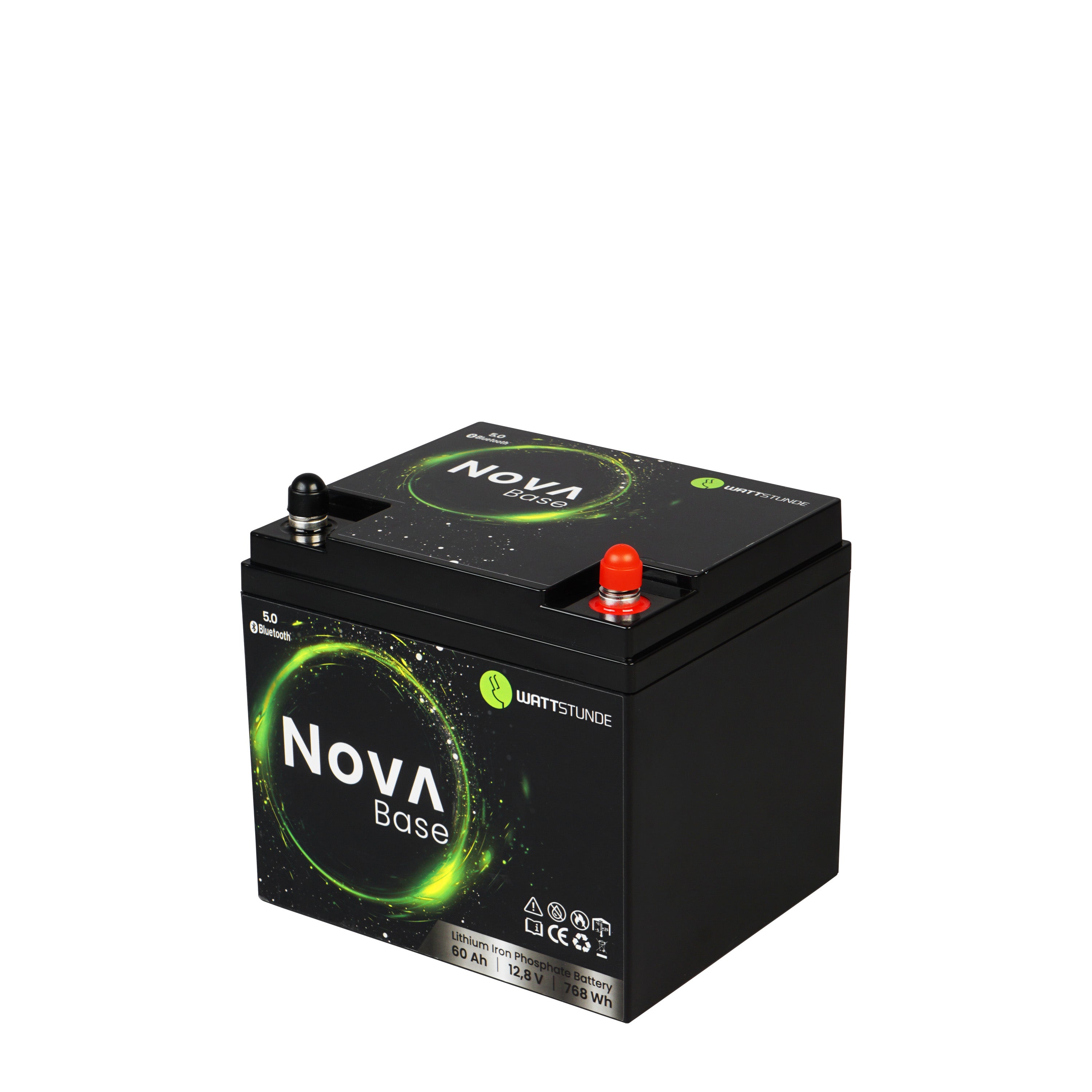 WATTSTUNDE® NOVA Base 60Ah LiFePO4 battery
