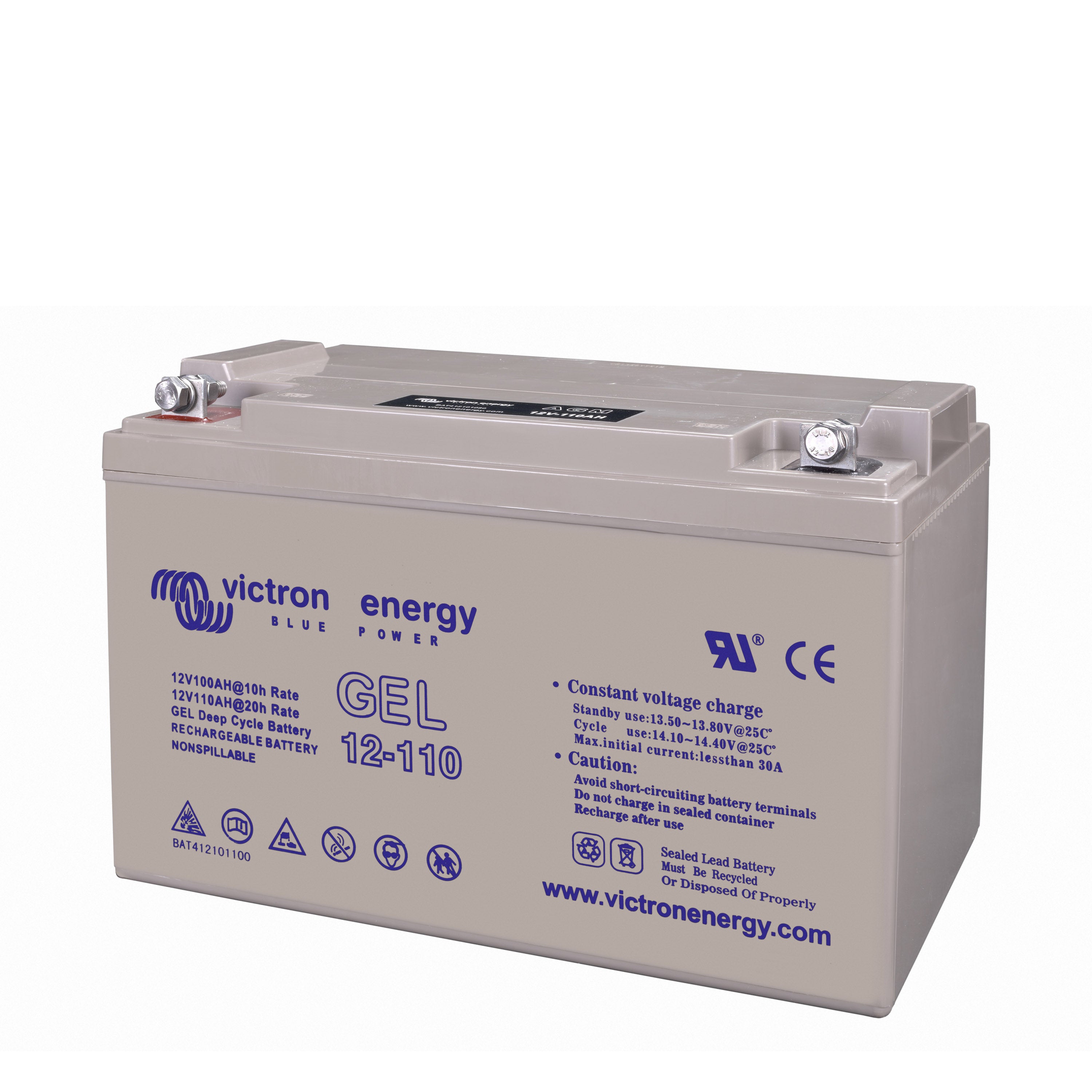 Victron Energy 12V 110Ah Deep Cycle Gel Batterie