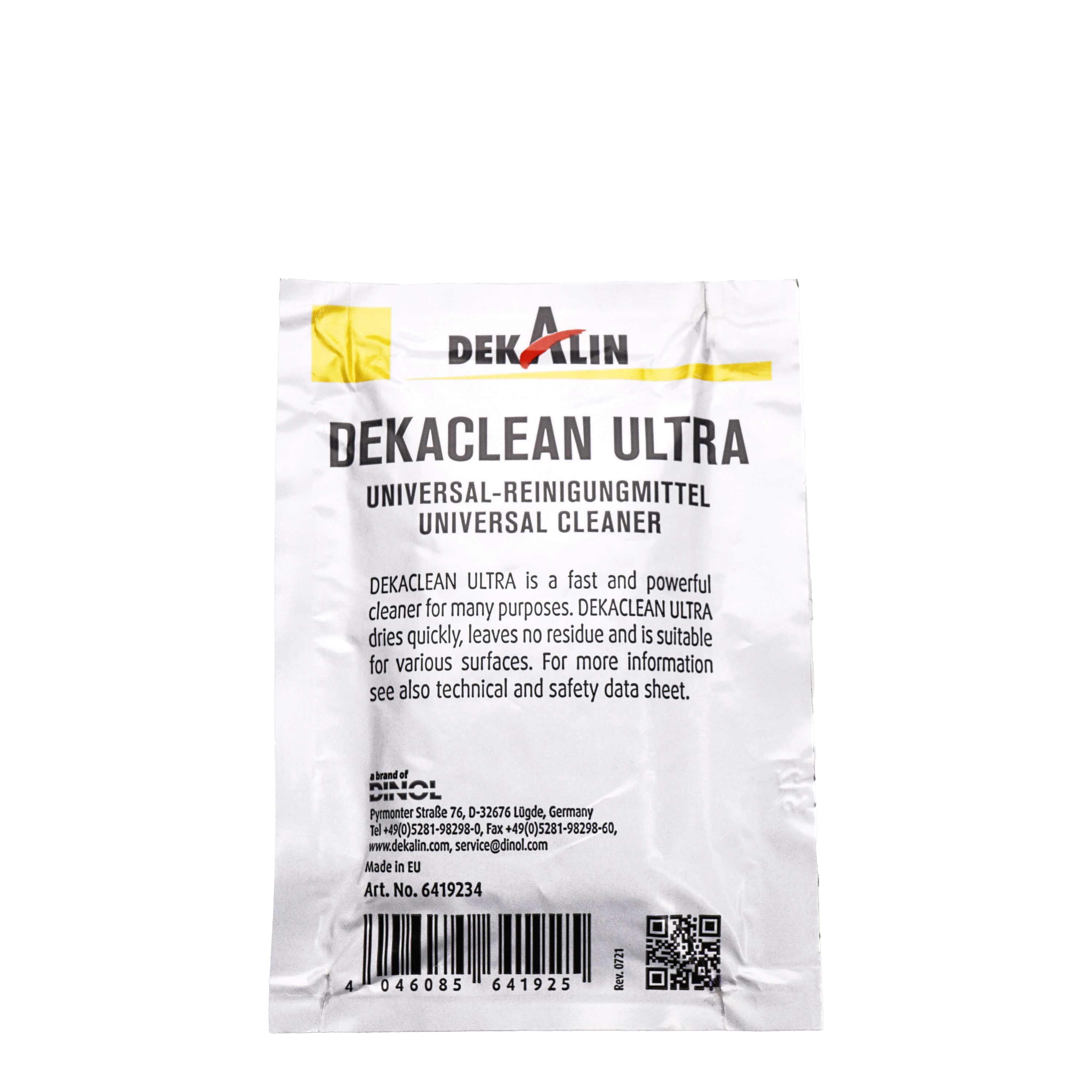Dekalin Dekaclean Ultra - Reinigungstücher 10er Pack