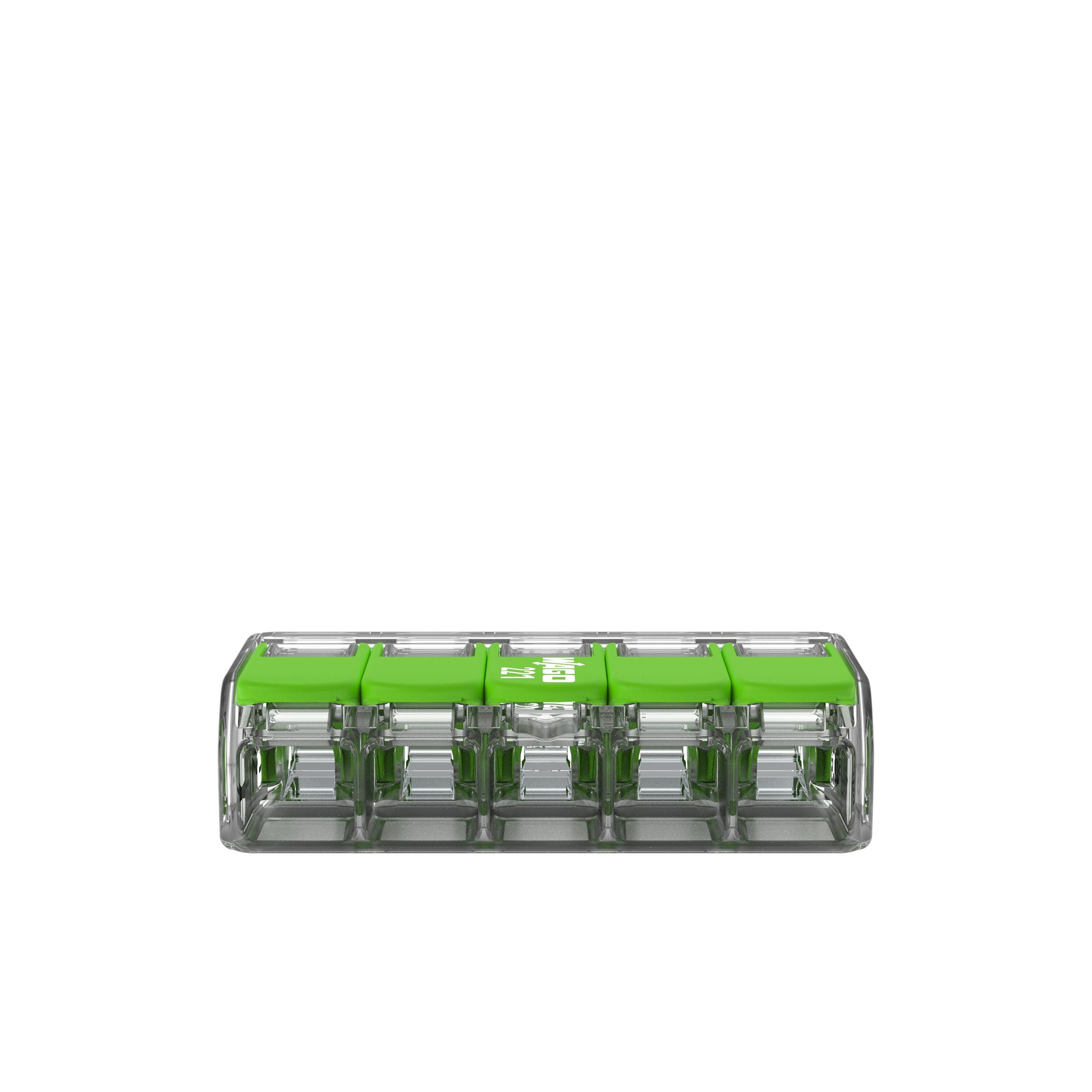 WAGO Green Range flexible connecting terminal up to 4mm² - 221-425 | Pack of 25