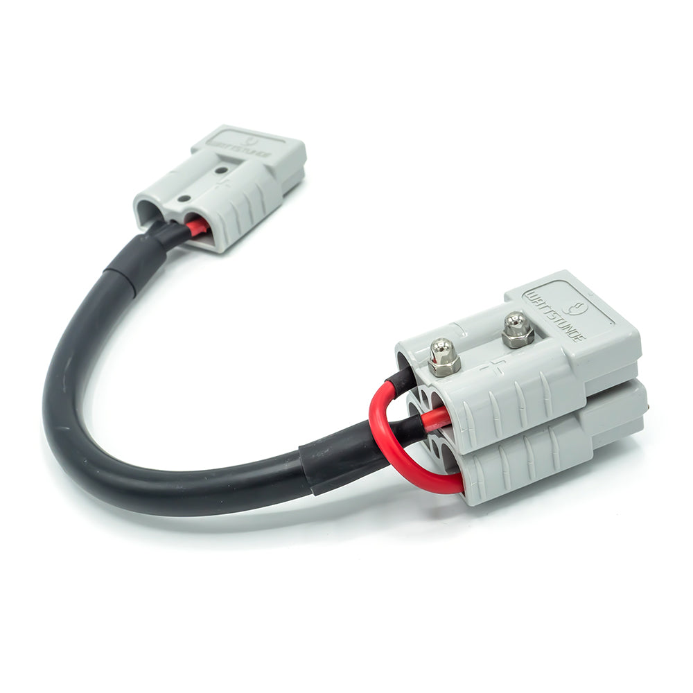 WATTSTUNDE® AK-A50-A50.2-S Y-series connector Anderson A50 to 2x Anderson A50