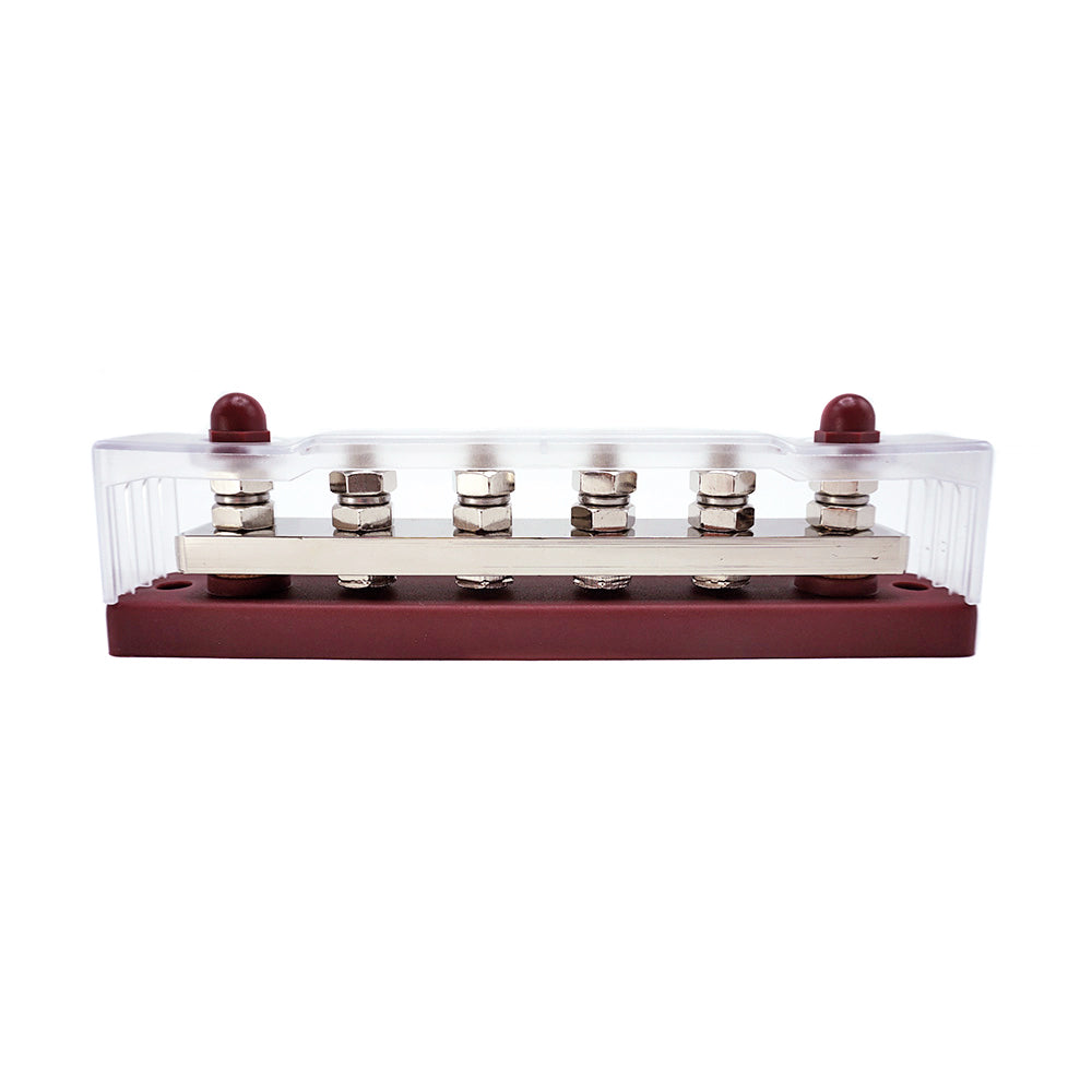 WATTSTUNDE® Busbar 6xM8 300A / 70V red