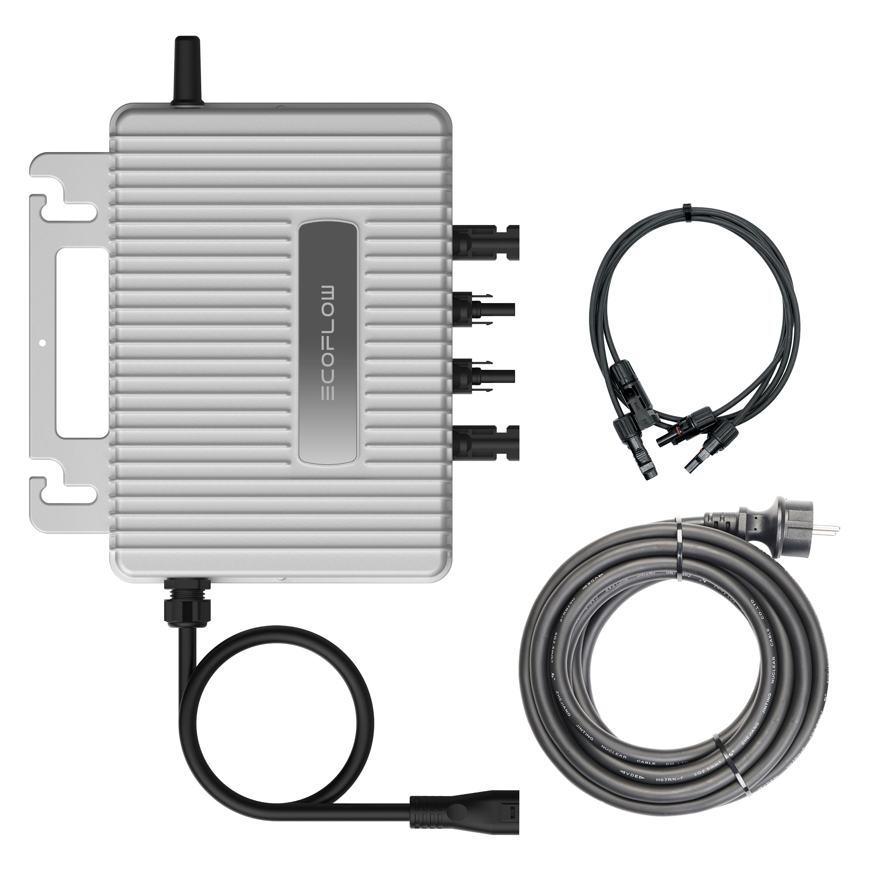 EcoFlow STREAM microinverter 800W with PV and AC cable