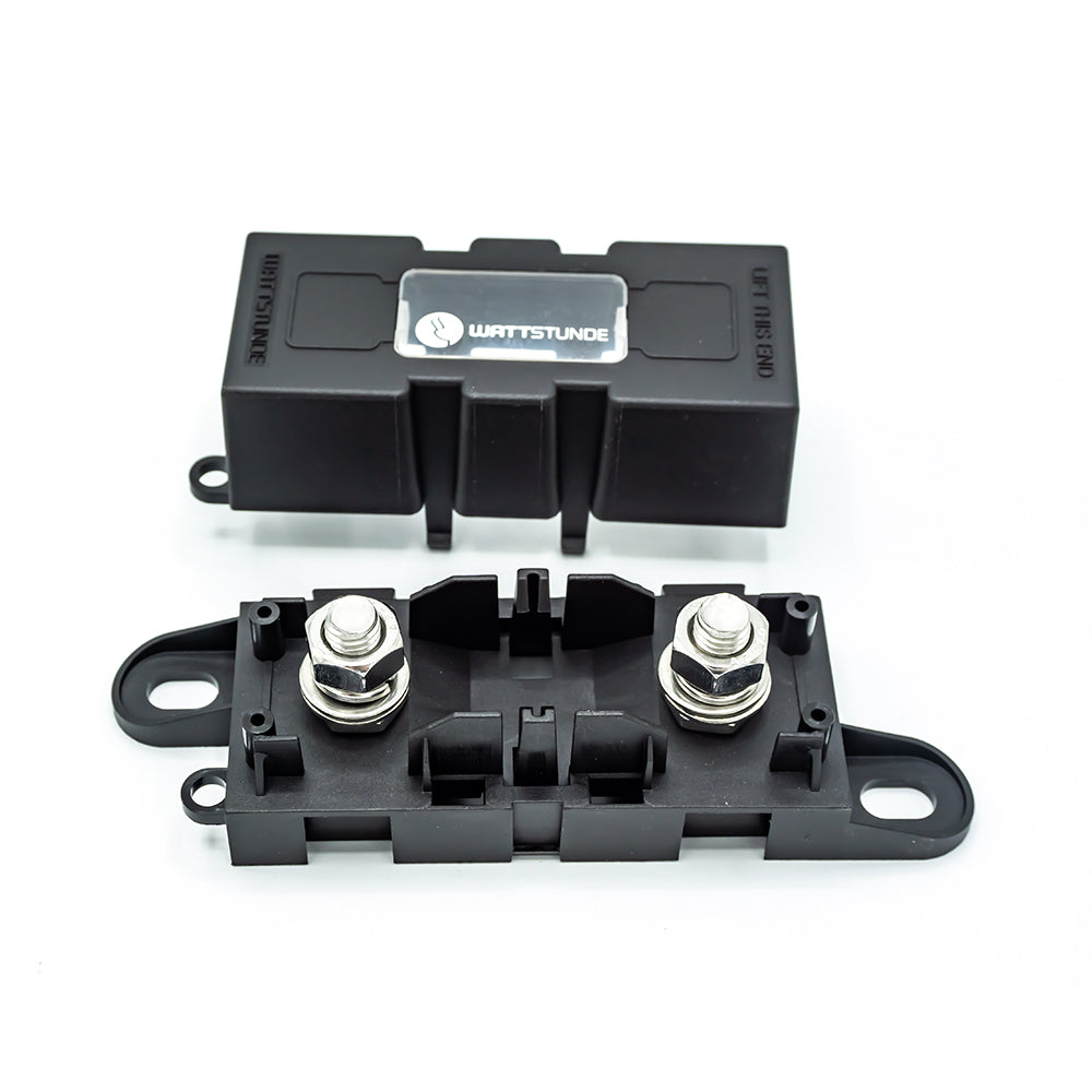 WATTSTUNDE® fuse holder black for ANM high-load fuses