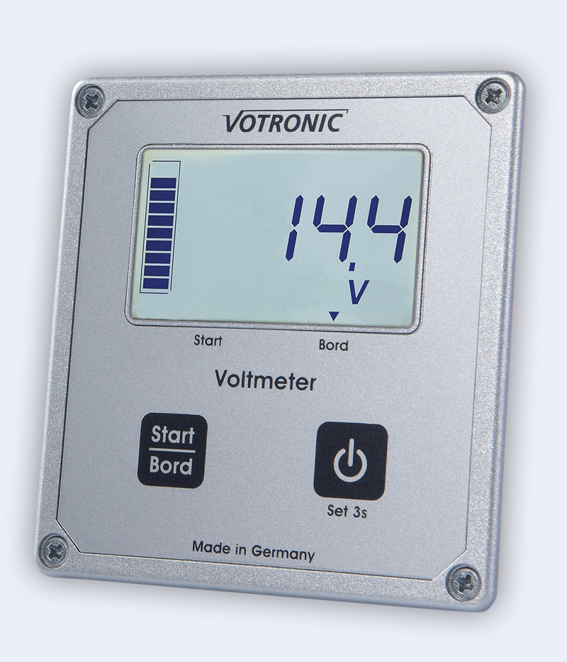Votronic LCD voltmeter S-1256