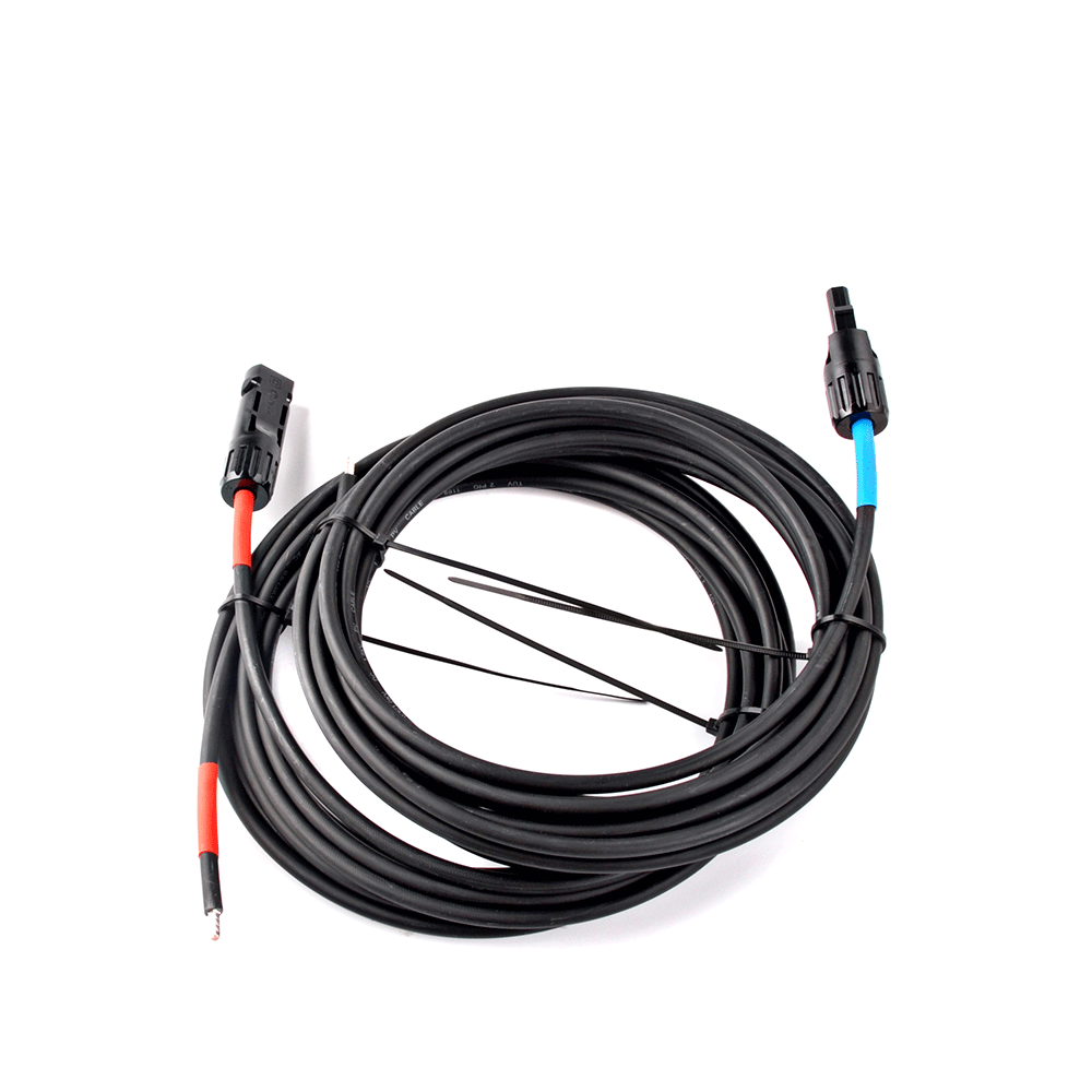 WATTSTUNDE® MVK 10.5 Connection Cable Solar Panel to Charge Controller 2x 5 Meters 10mm²