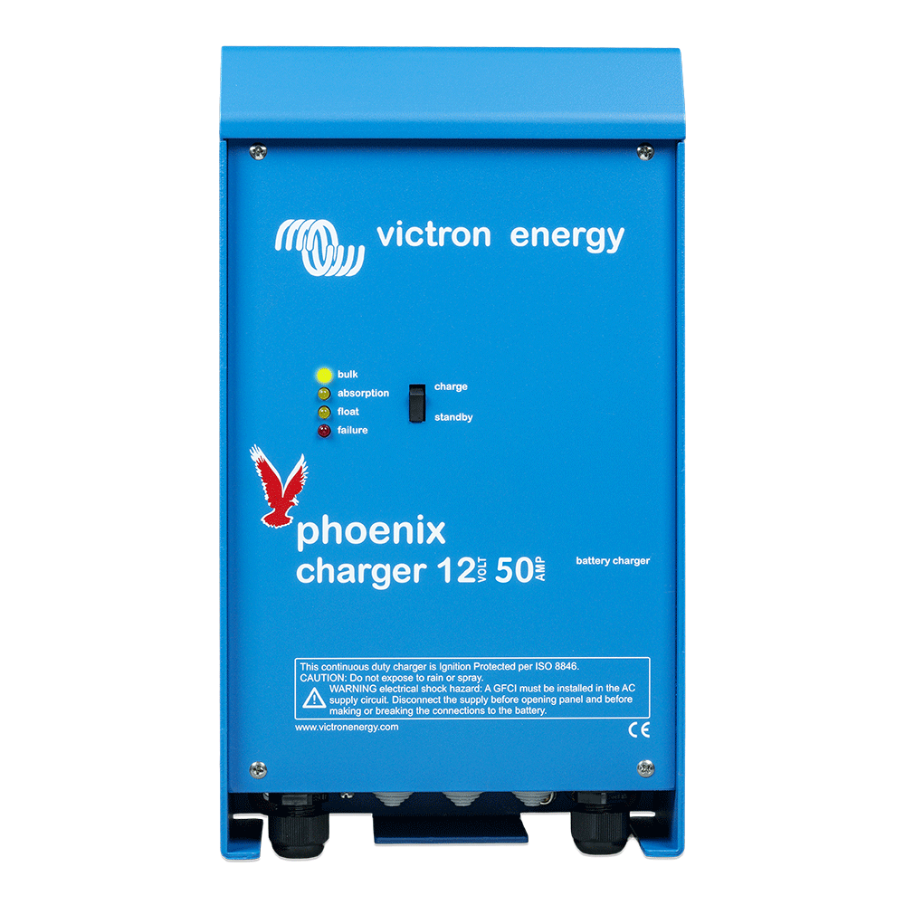 Victron Phoenix Charger 12/50 (2+1) 120-240V battery charger 50A 12V