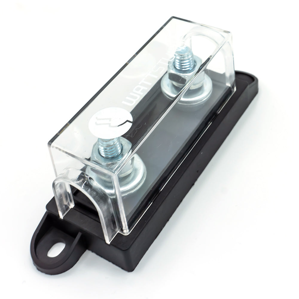 WATTSTUNDE® Fuse Holder FH-M1 Transparent for ANM High-Current Fuses
