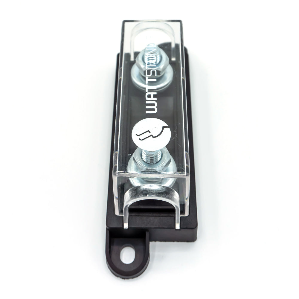 WATTSTUNDE® Fuse Holder FH-M1 Transparent for ANM High-Current Fuses
