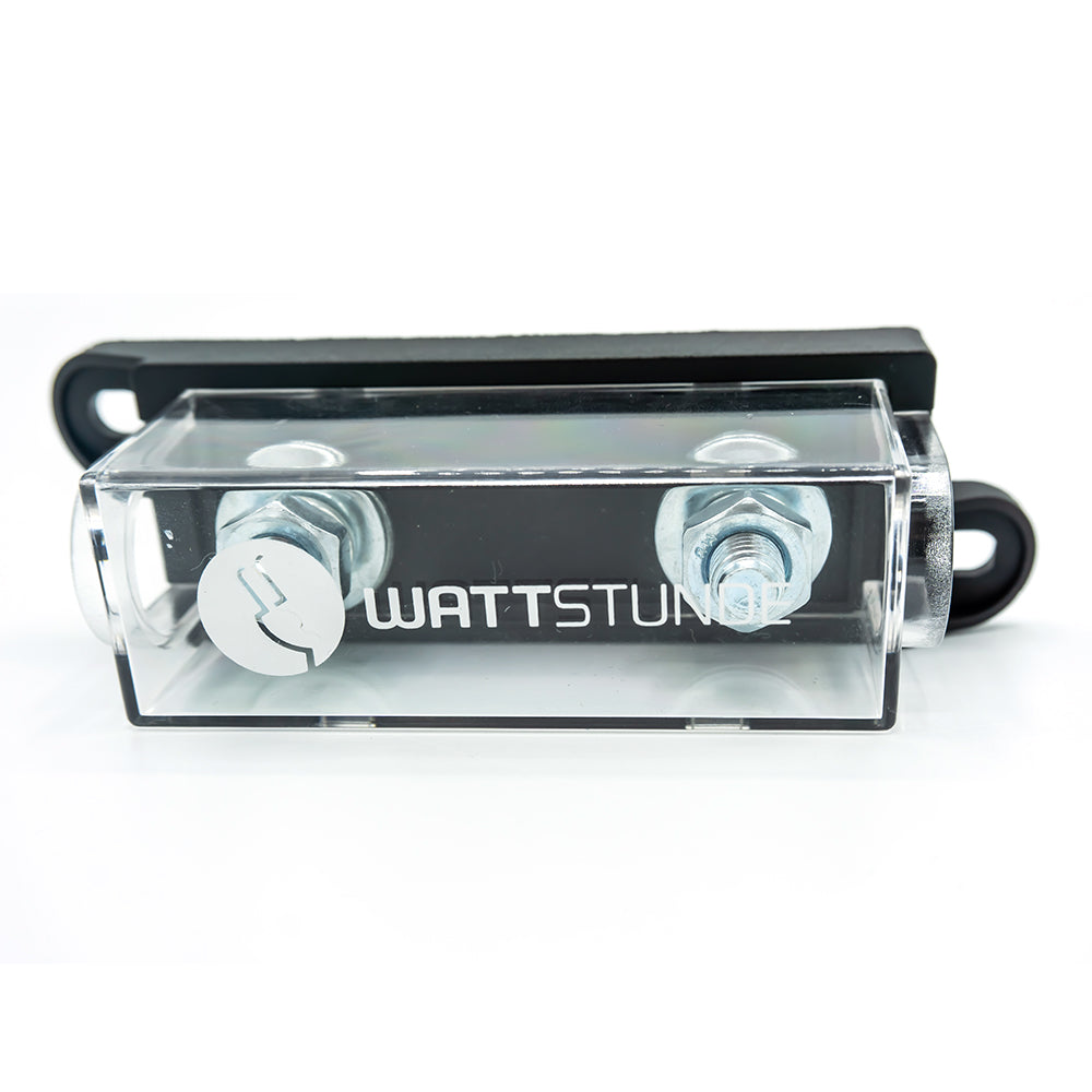 WATTSTUNDE® Fuse Holder FH-M1 Transparent for ANM High-Current Fuses