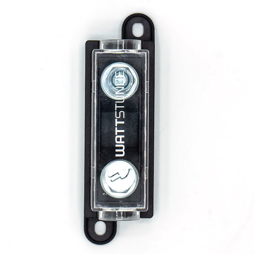WATTSTUNDE® Fuse Holder FH-M1 Transparent for ANM High-Current Fuses