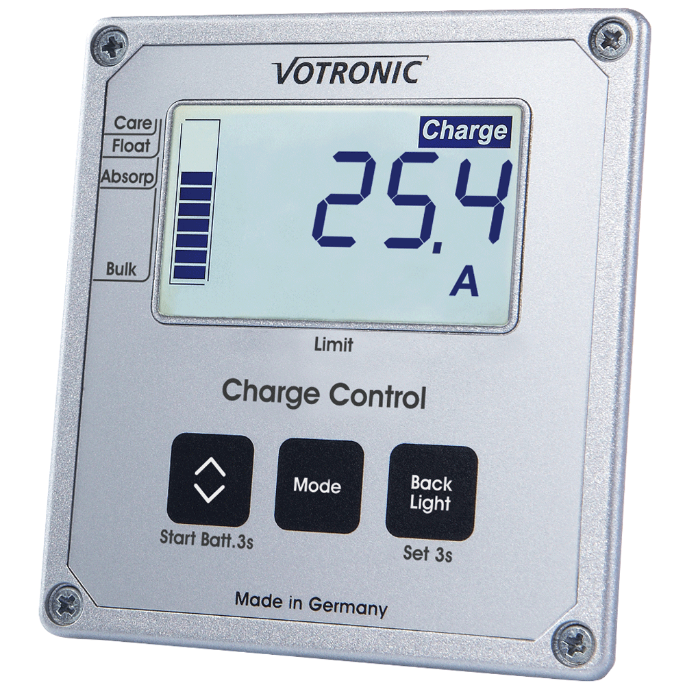 Votronic LCD Charge Control S-VCC (only for charging boosters)- 1248
