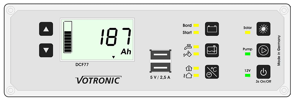 Votronic Power Control VPC Jupiter 400 with Smart Shunt and Ground Strap 75 mm² - 5749