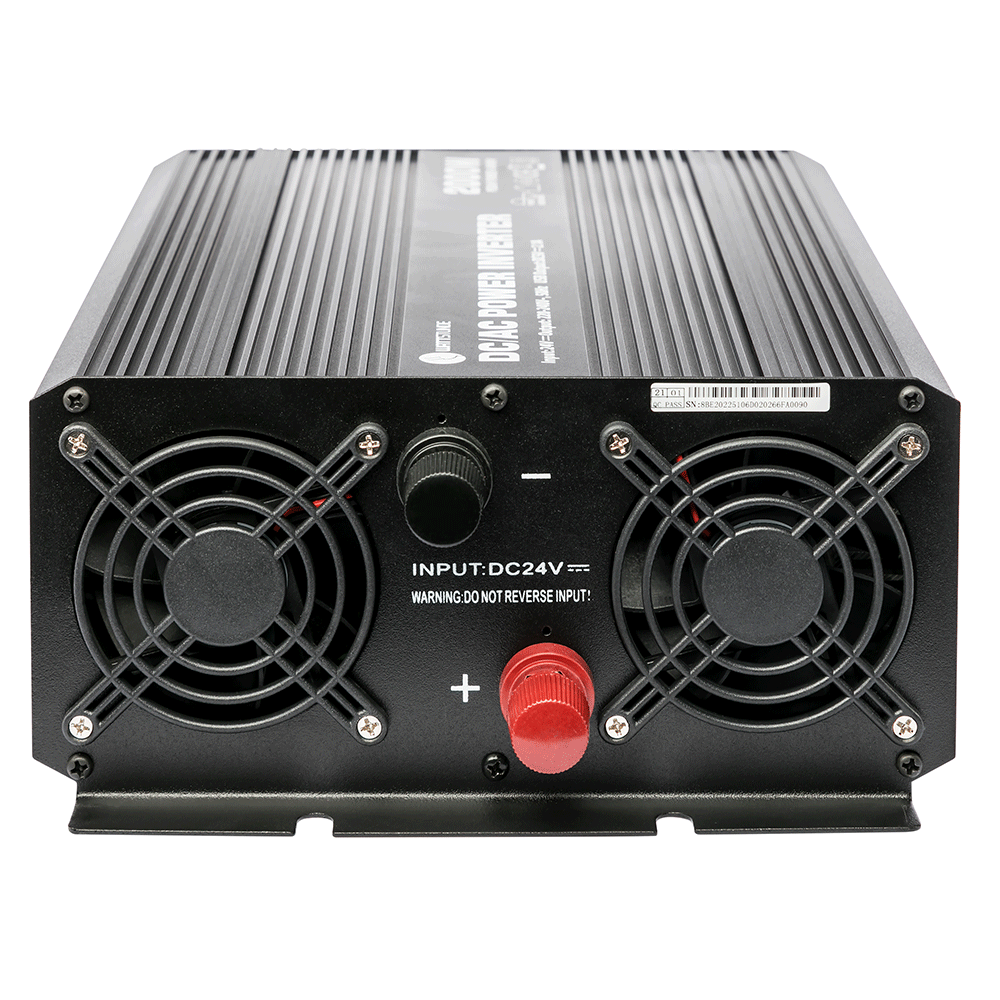 WATTSTUNDE® 2000 W / 4000 W 24 V Sinus Spannungswandler WS24/2000SI