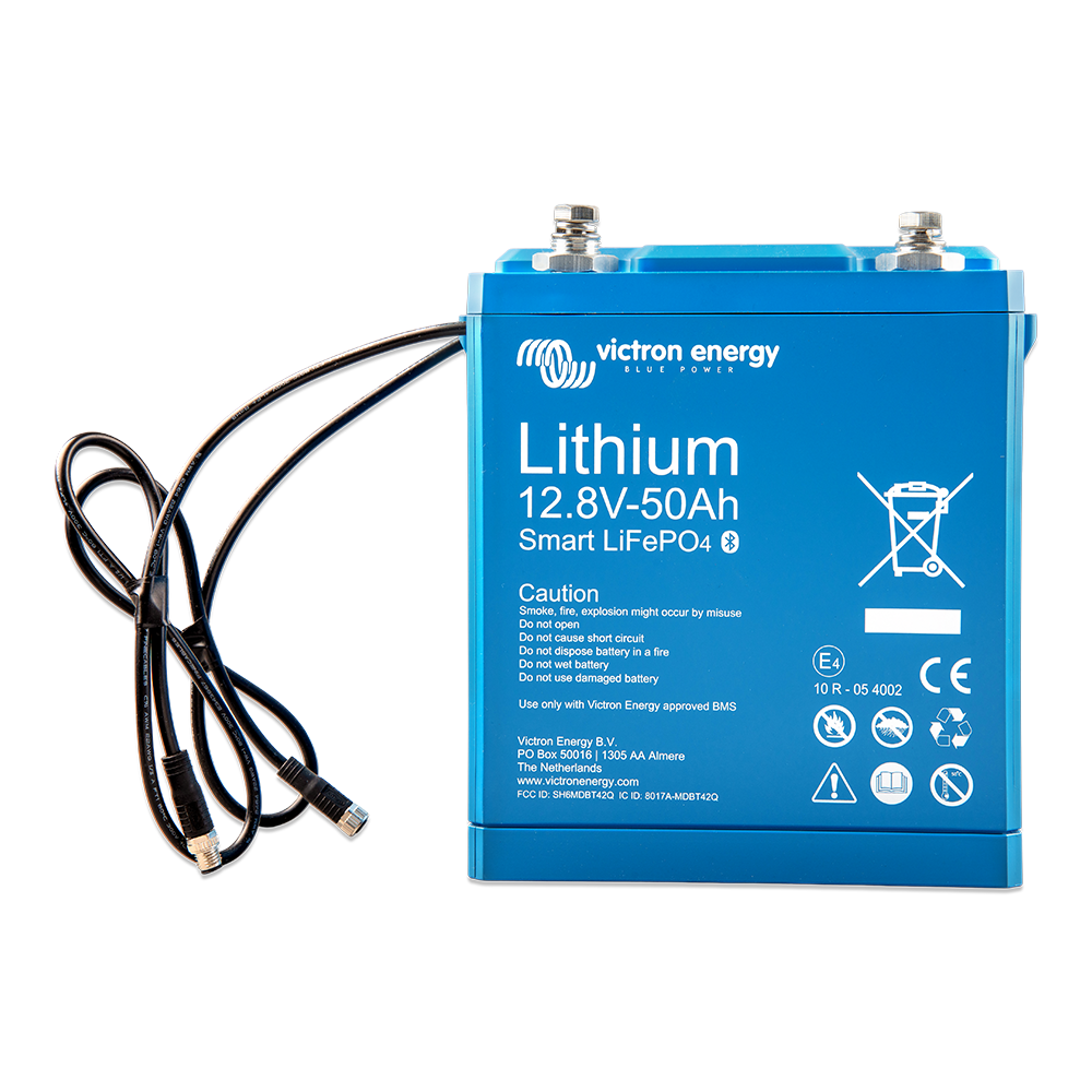 Victron Smart Lithium 50 Ah battery LiFePO4 12.8V