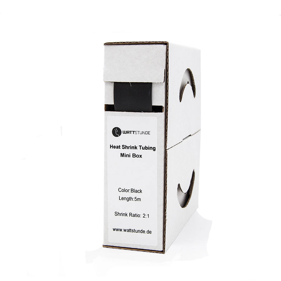 WATTSTUNDE® Heat shrink tubing 2:1 Box 16.0/8.0 black