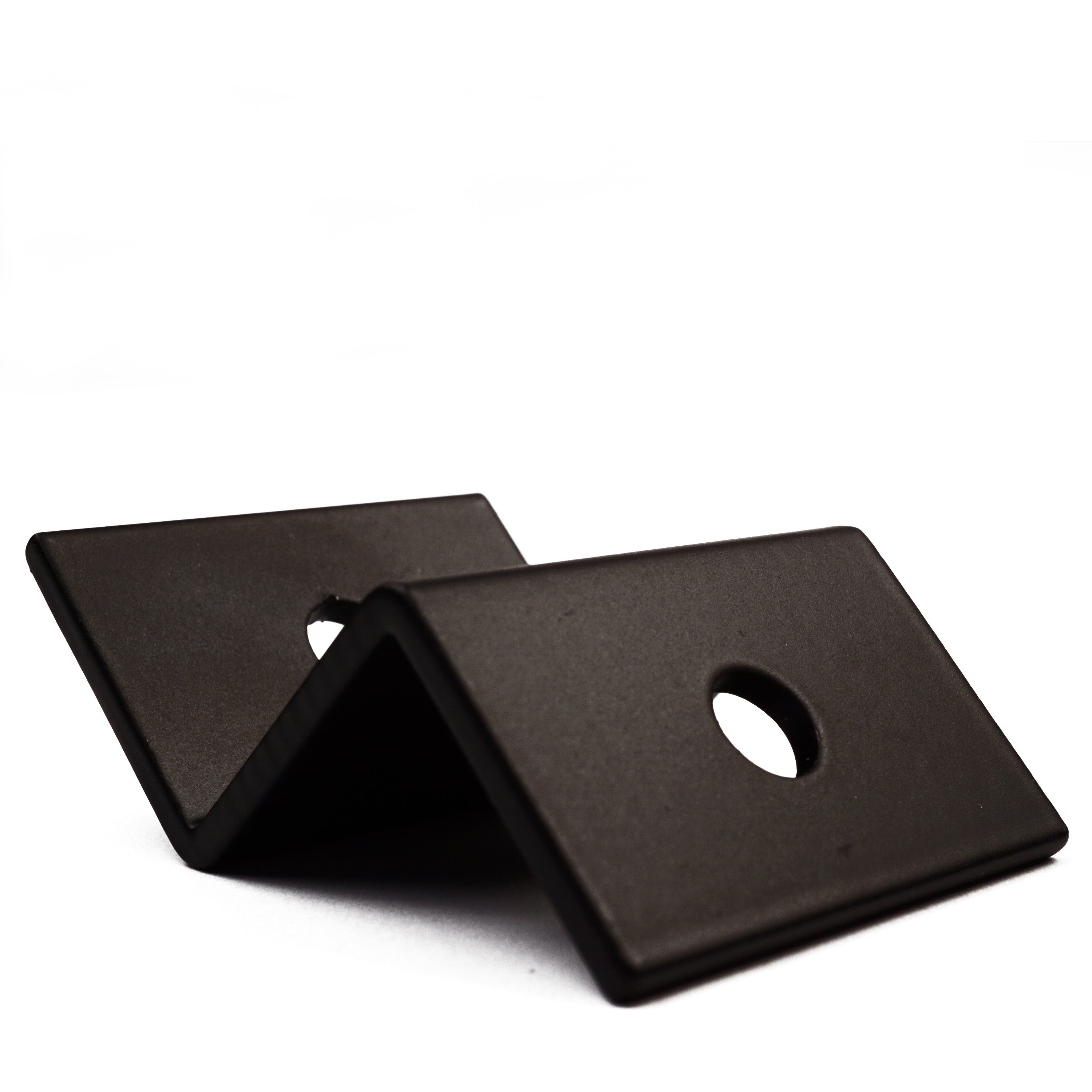 WATTSTUNDE® 38mm aluminum Z-bracket HSZ38 black bracket