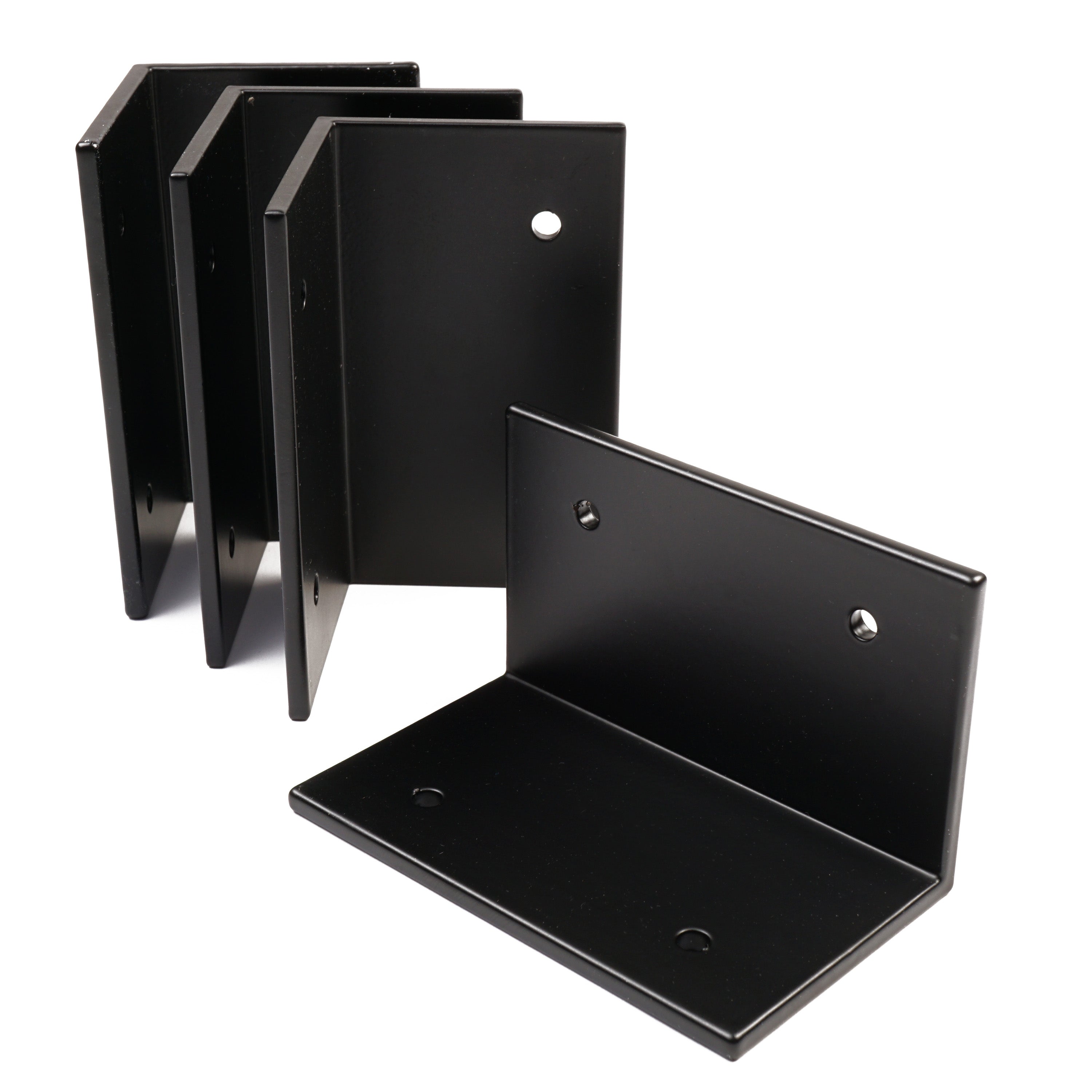 WATTSTUNDE® solar module mount 4x L-profile HSP100 black