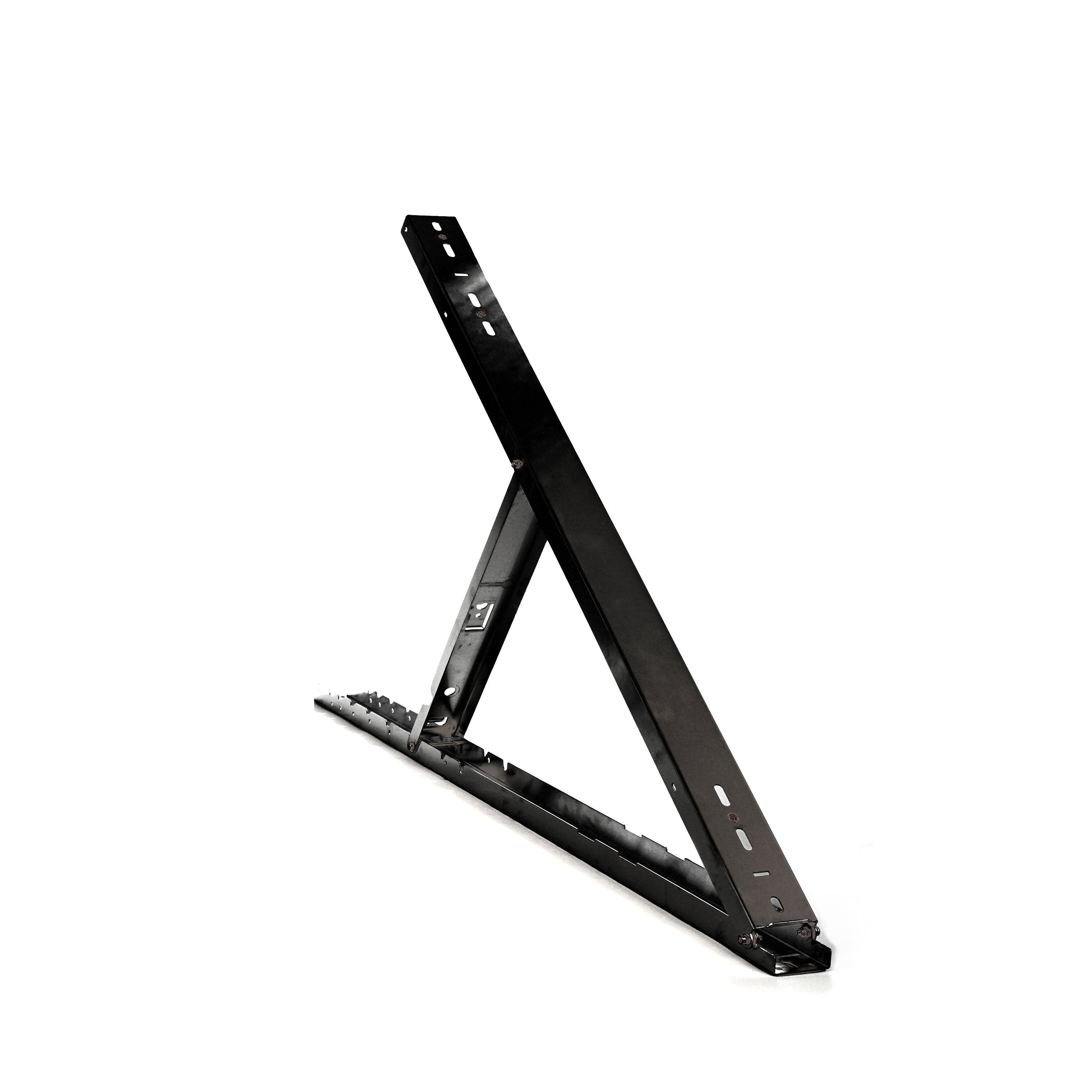 WATTSTUNDE® flat roof solar module mount center support HST120V black