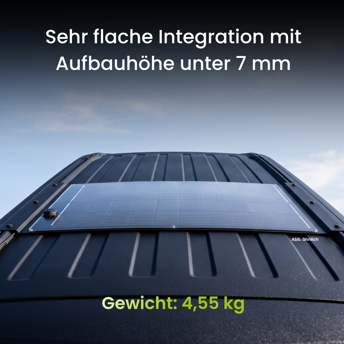 WATTSTUNDE® SOLA Flex Halteplatte - passend für VW California T5/T6/T6.1