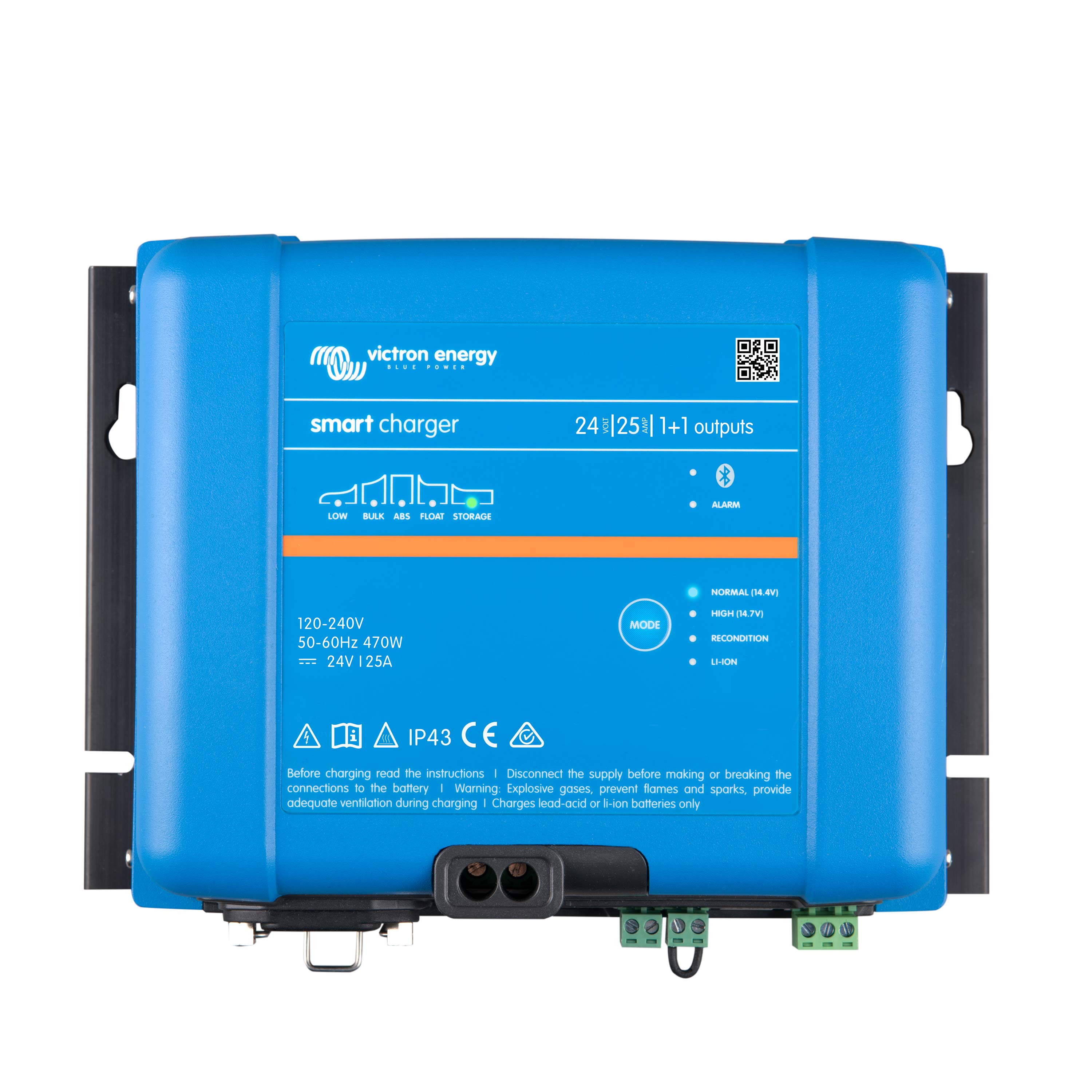 Victron Phoenix Smart IP43 Charger 24/25(1+1) 120-240V