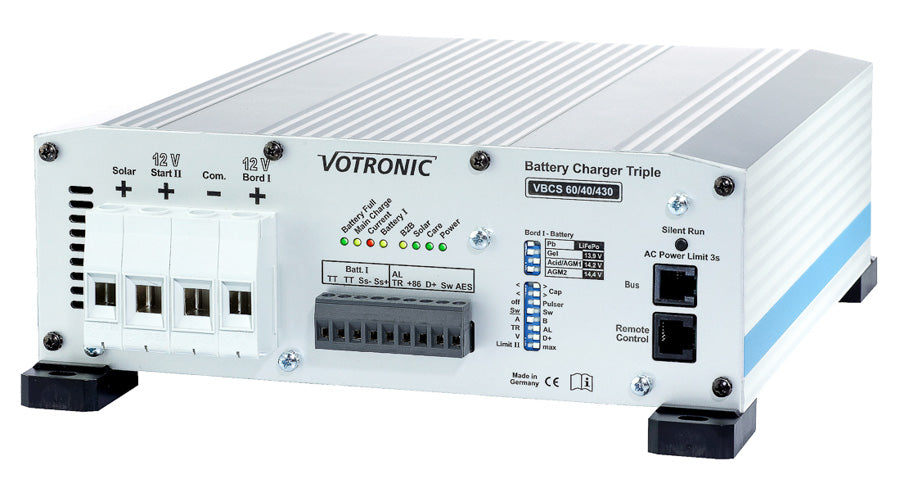 Votronic VBCS 60/40/430 CI-Triple Combi Unit - Charger/Regulator/Converter/Device - 3246