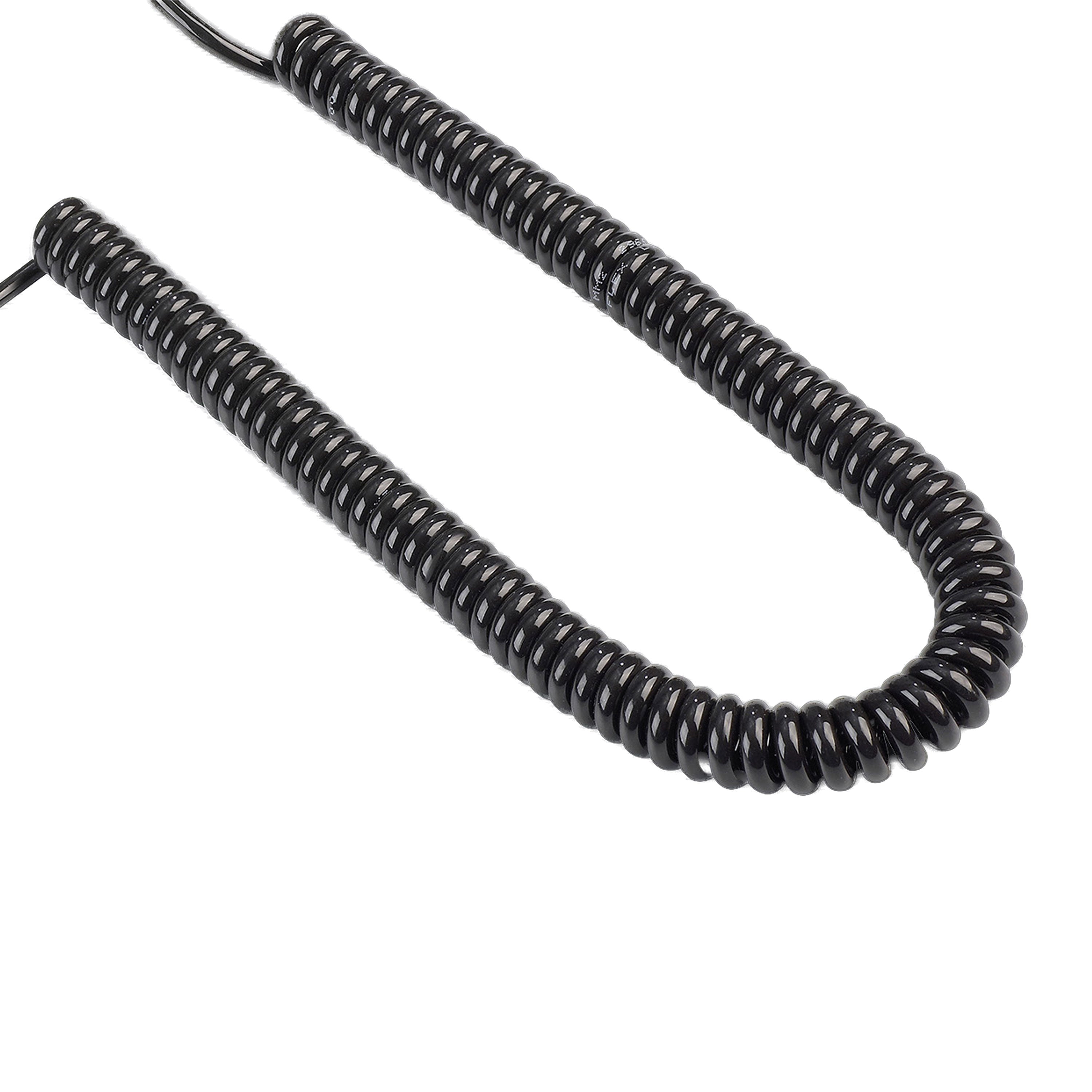 Votronic Spiral Charging Cable 2x 0.5 mm² max. 4 A, approx. 0.8 - 2 m long - 2317