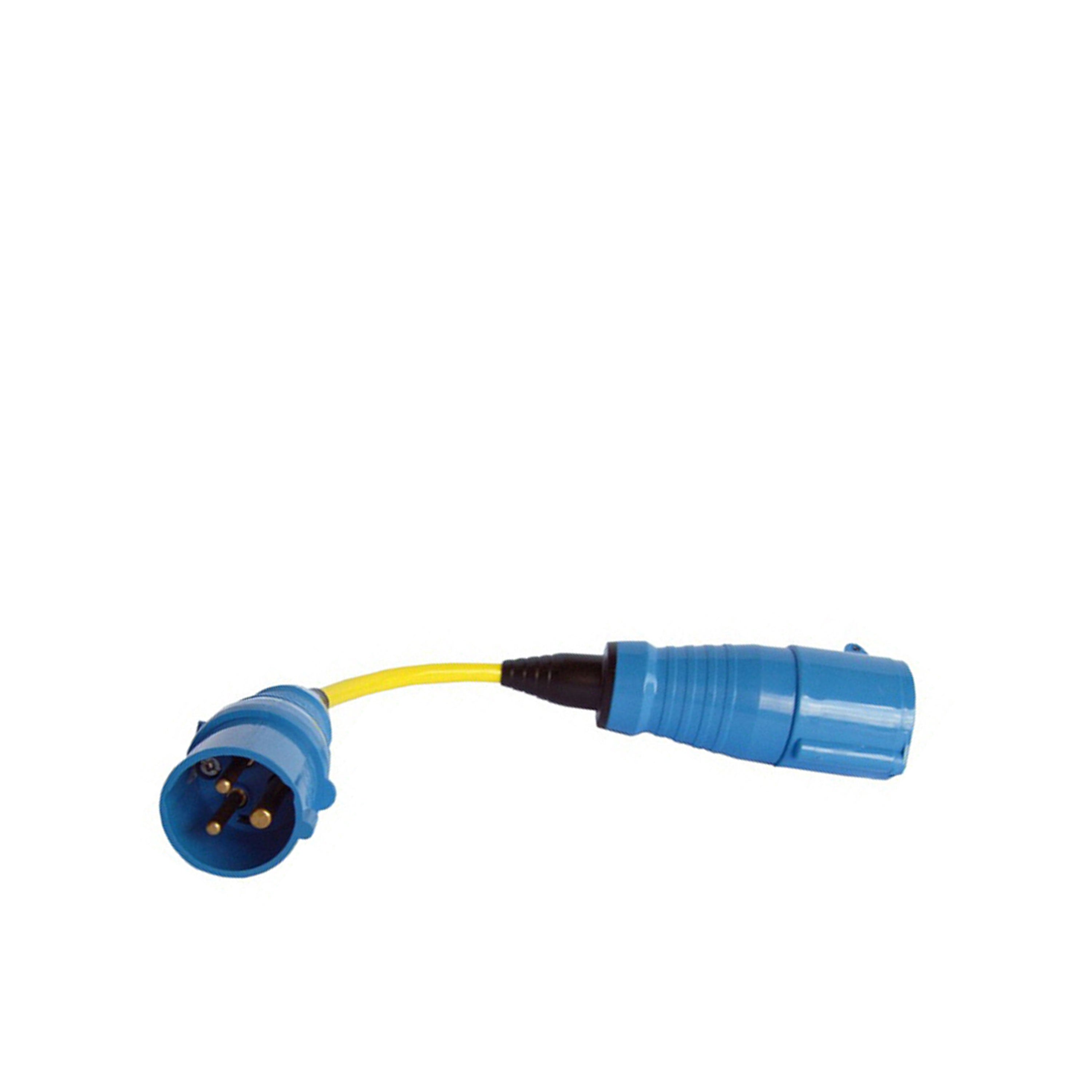 Victron adapter cable 16A to 32A/250V -CEE plug 16A to CEE coupling 32A