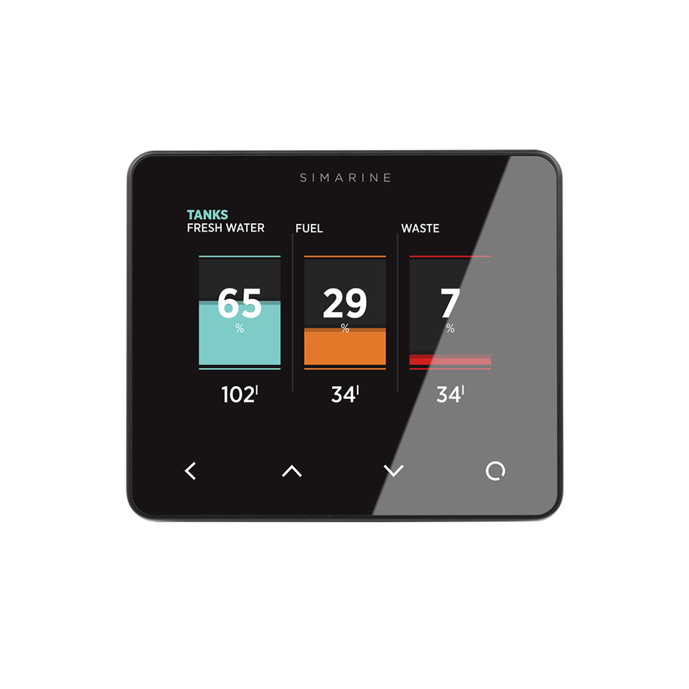 Simarine PICO Battery Monitor - without bezel black