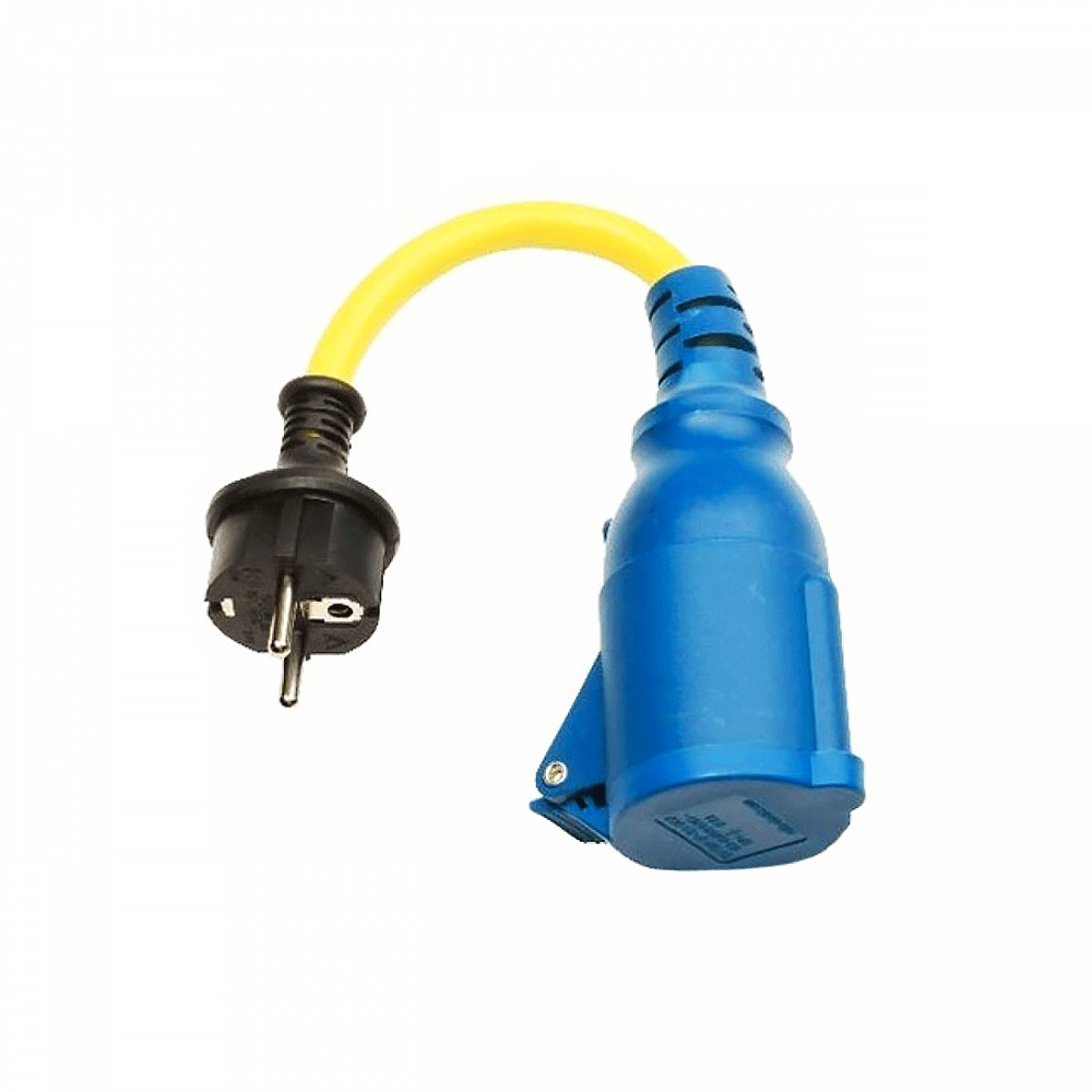 Victron adapter cable 16 A 250 V Schuko to CEE