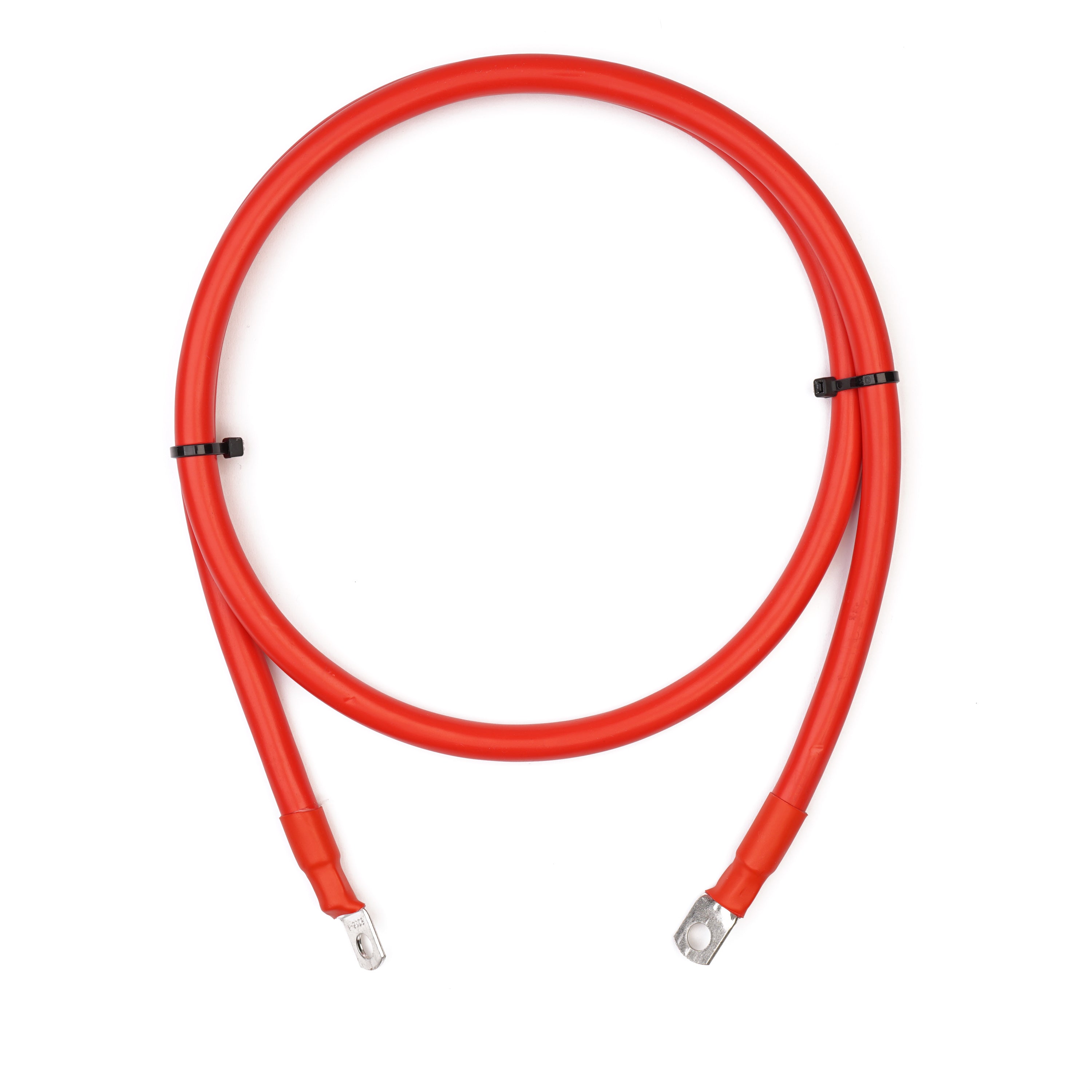 WATTSTUNDE® Battery Cable 35 mm² M8/M8 130 cm Red