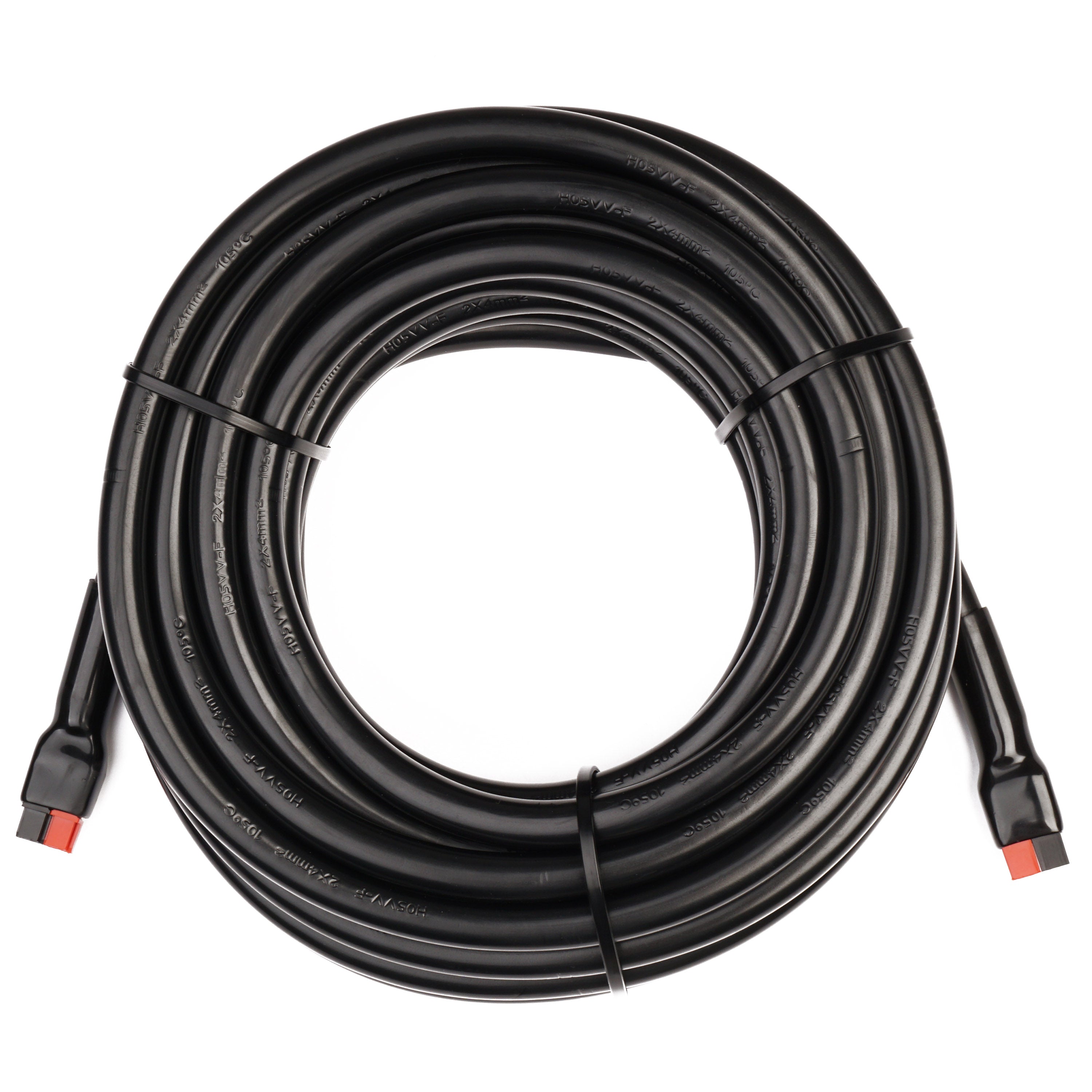 WATTSTUNDE® Extension Cable (2 x) 4 mm² APP/APP 10 m black