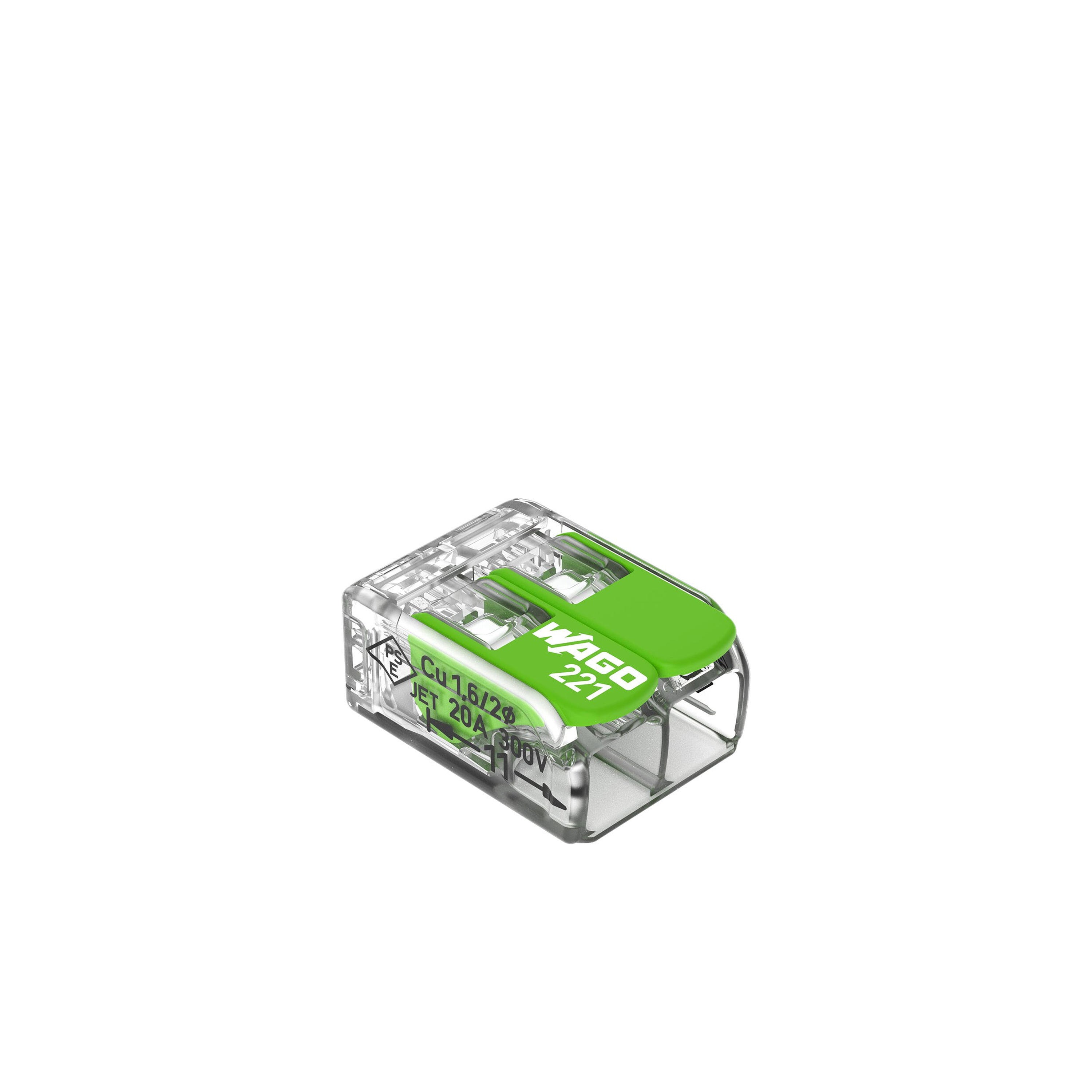 WAGO connecting terminal Green Range flexible up to 4mm² - 221-422