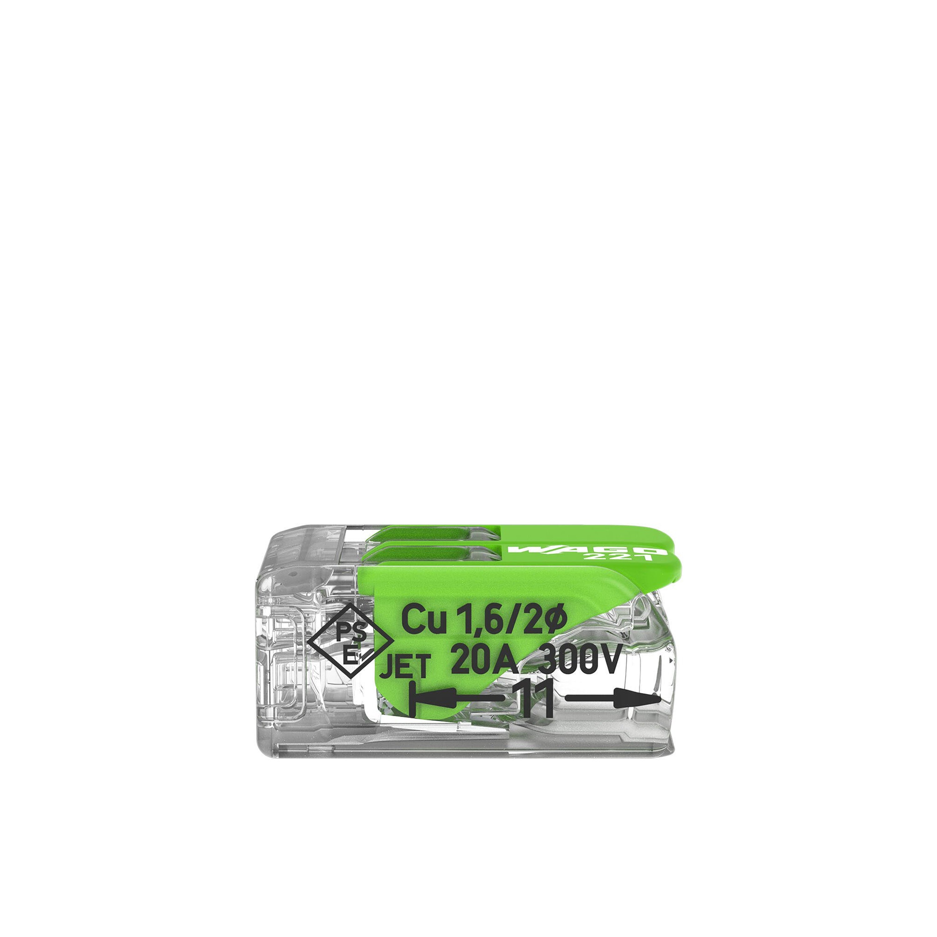 WAGO Green Range flexible connecting terminals up to 4mm² - 221-422 | Pack of 100