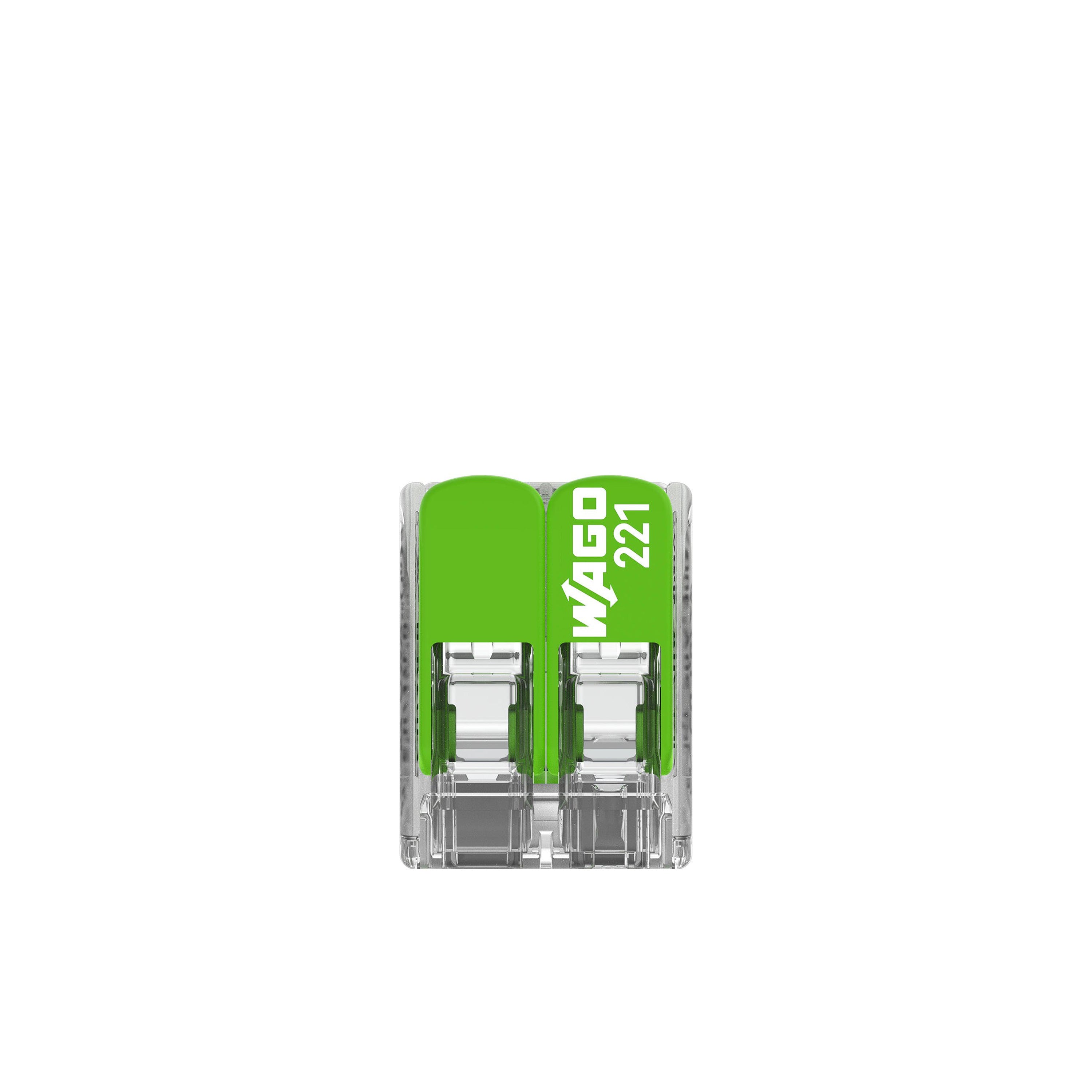WAGO Green Range flexible connecting terminals up to 4mm² - 221-422 | Pack of 100