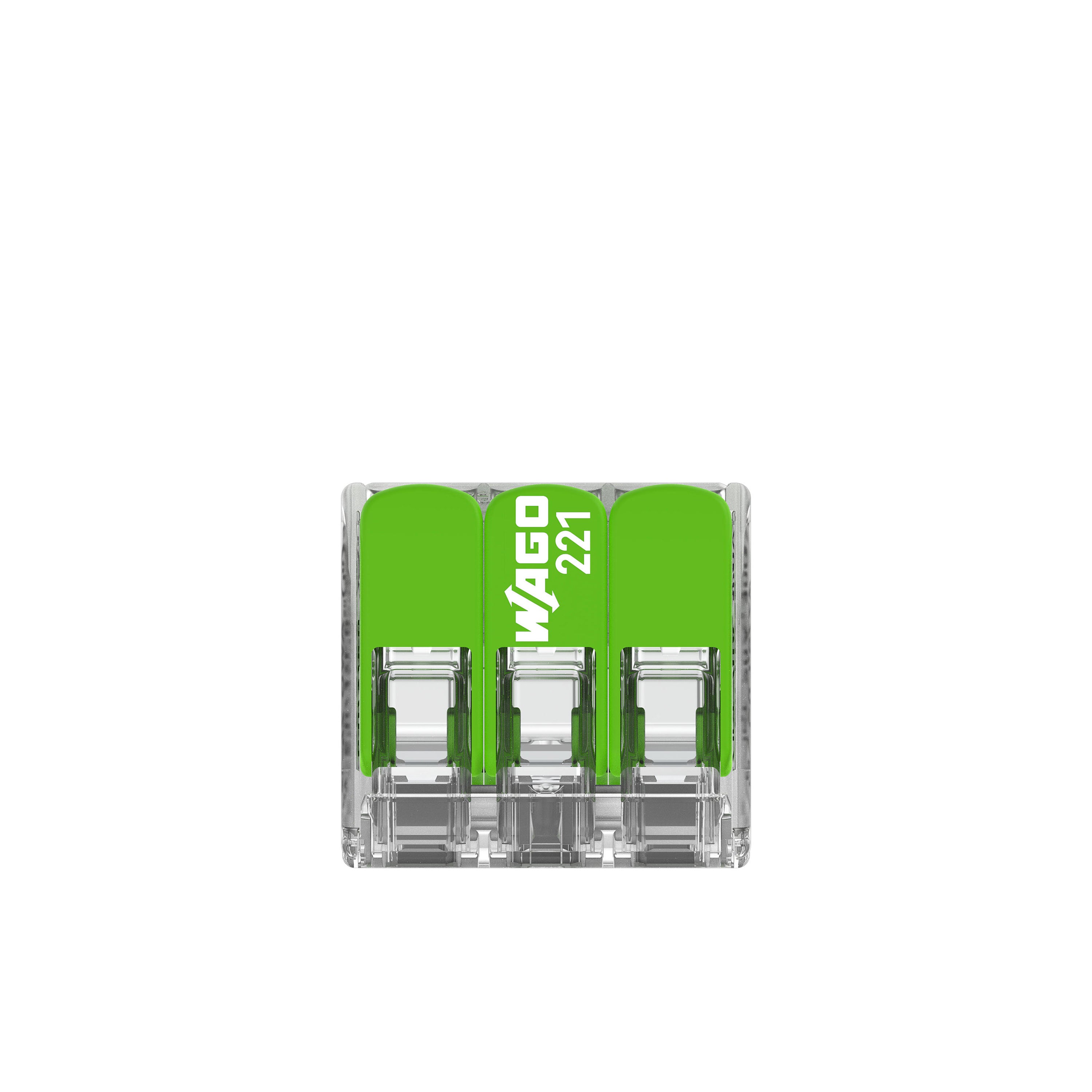 WAGO Green Range flexible connecting terminal up to 4mm² - 221-423 | Pack of 50